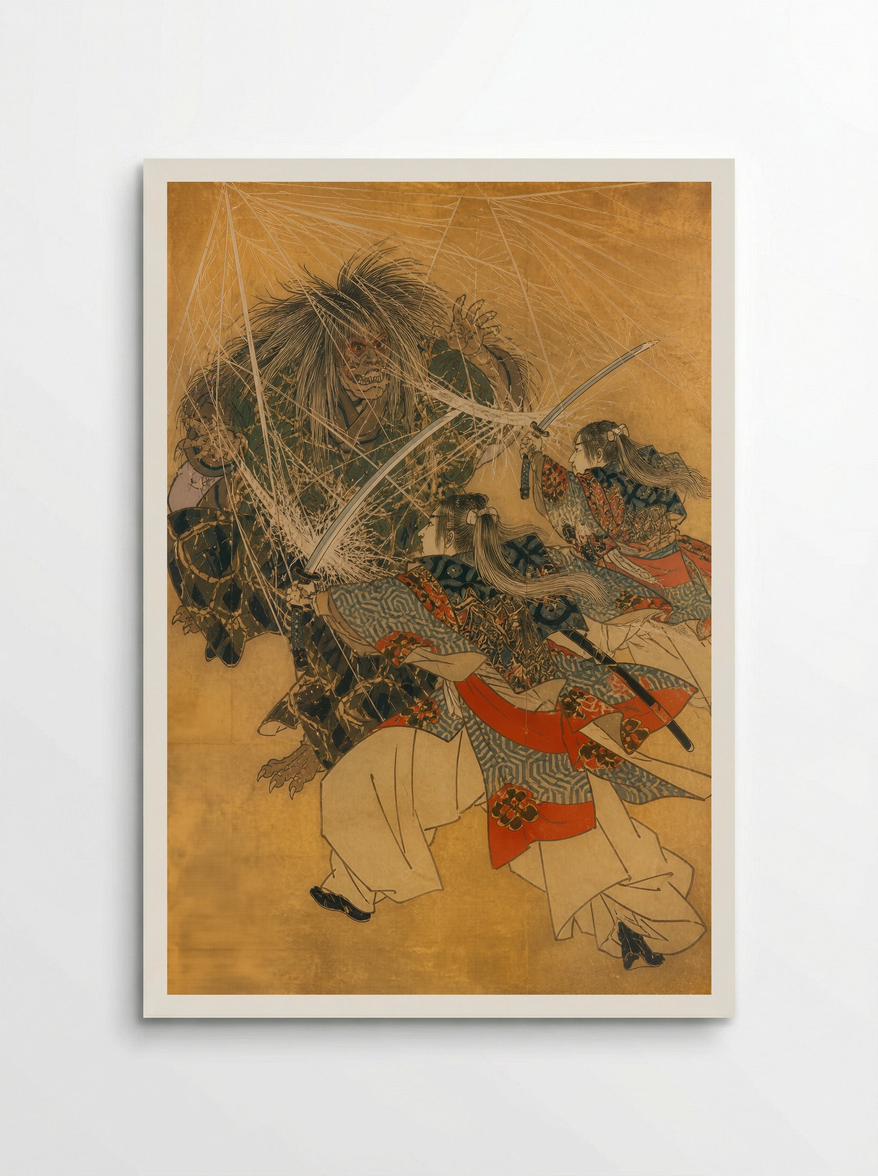 Minamoto no Yorimitsu and the Earth Spider: The Sword Through the Web - Poster
