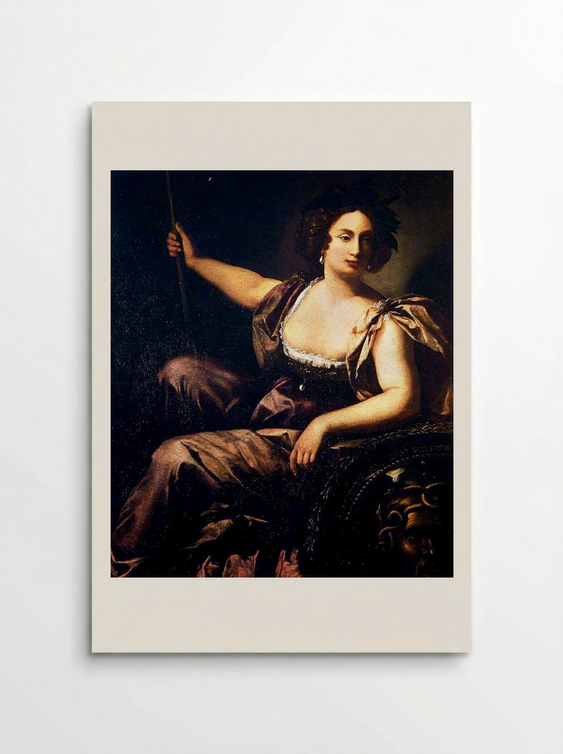 Minerva - Artemisia Gentileschi - Poster