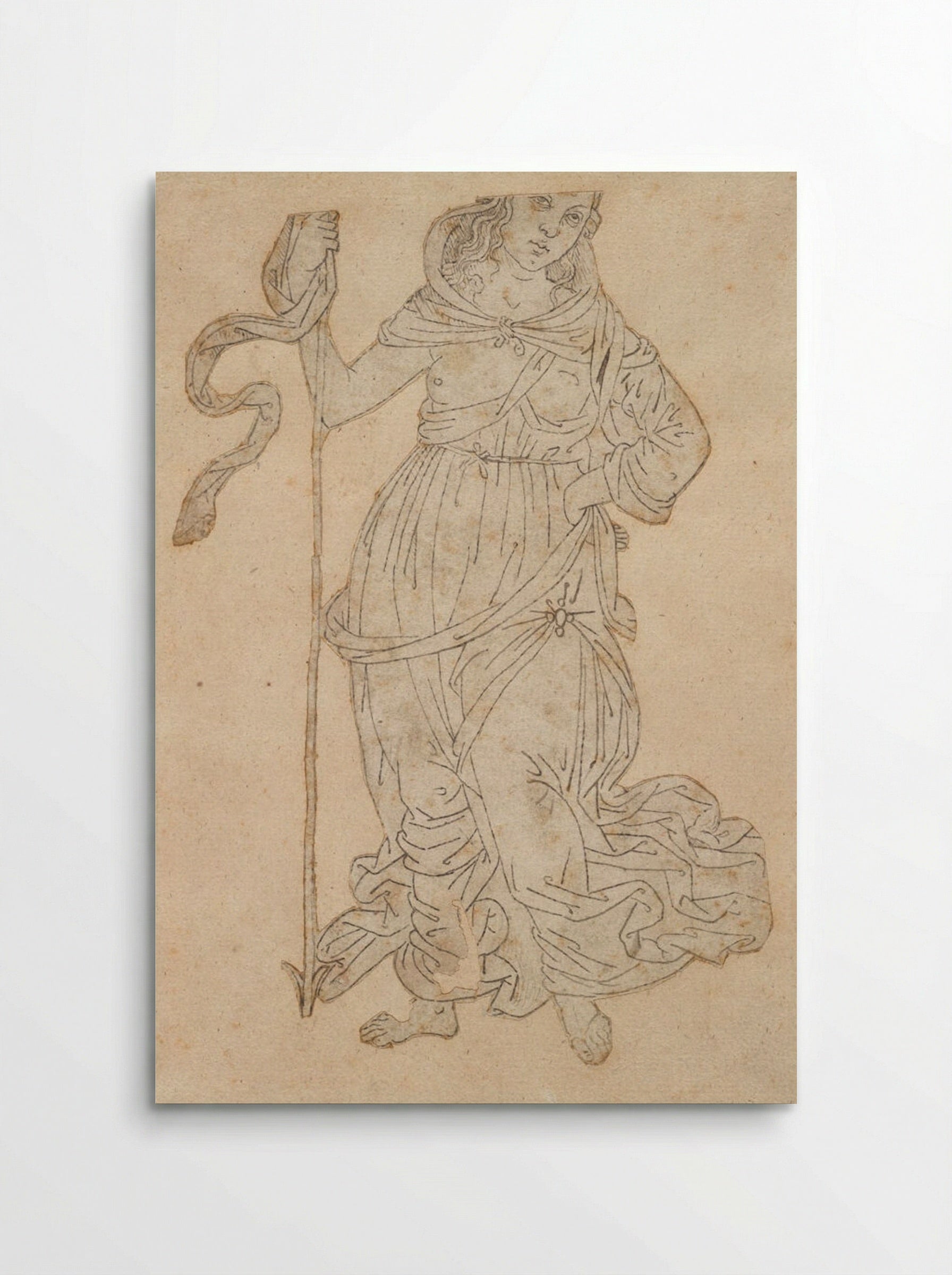 Minerva - Jacopo del Sellaio - Poster
