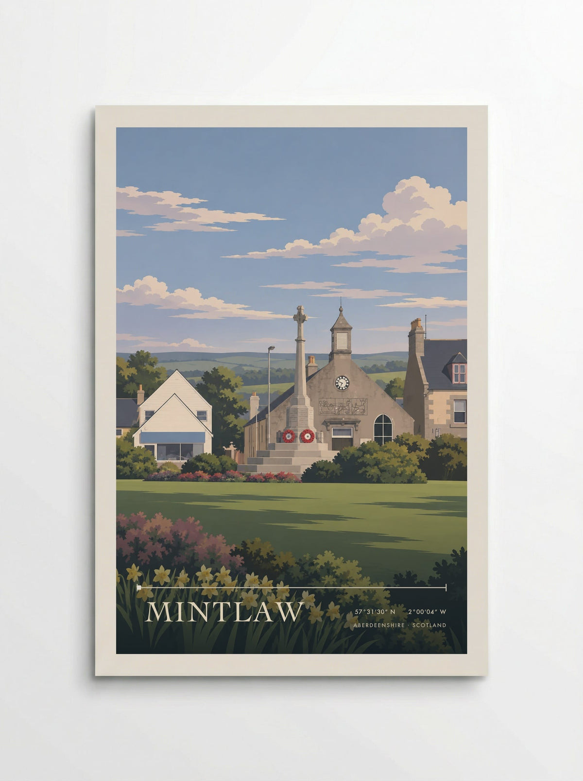 Mintlaw, Aberdeenshire | Travel Poster - Poster