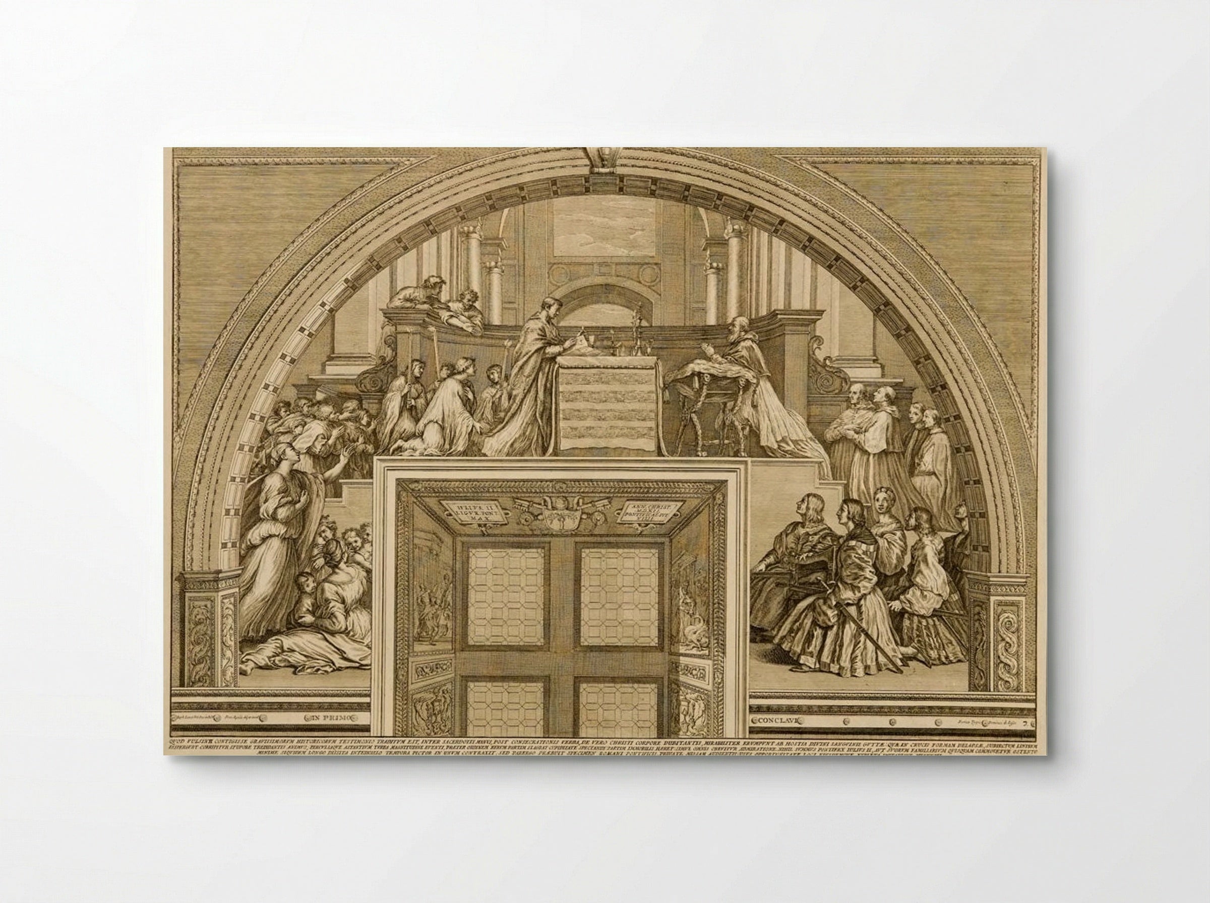 Miracle of Bolsena - Francesco Faraone Aquila - Poster