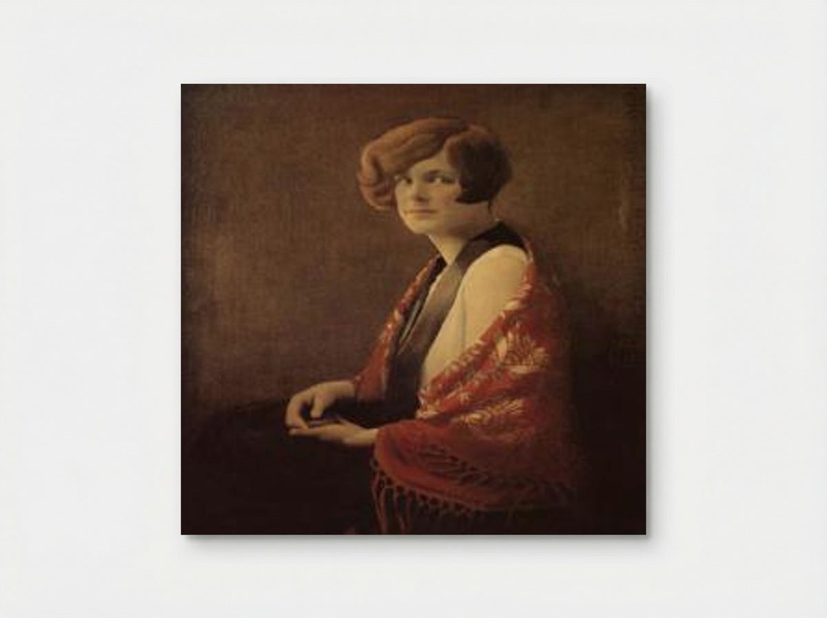 Miss France - Grant Wood - Poster