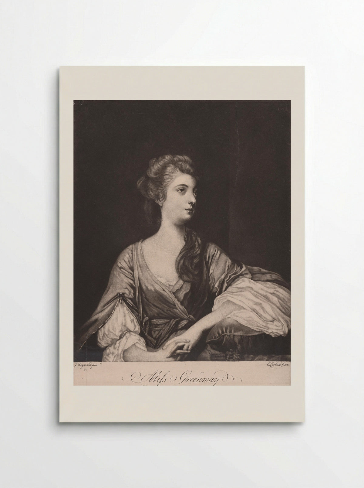 Miss Greenway - Richard Purcell - Poster