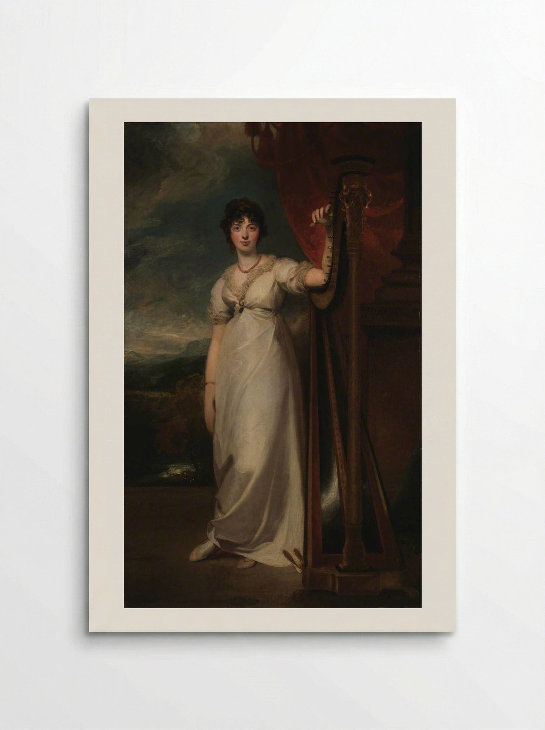 Miss Laura Dorothea Ross (Mrs Francis Robertson) - Sir Thomas Lawrence - Poster