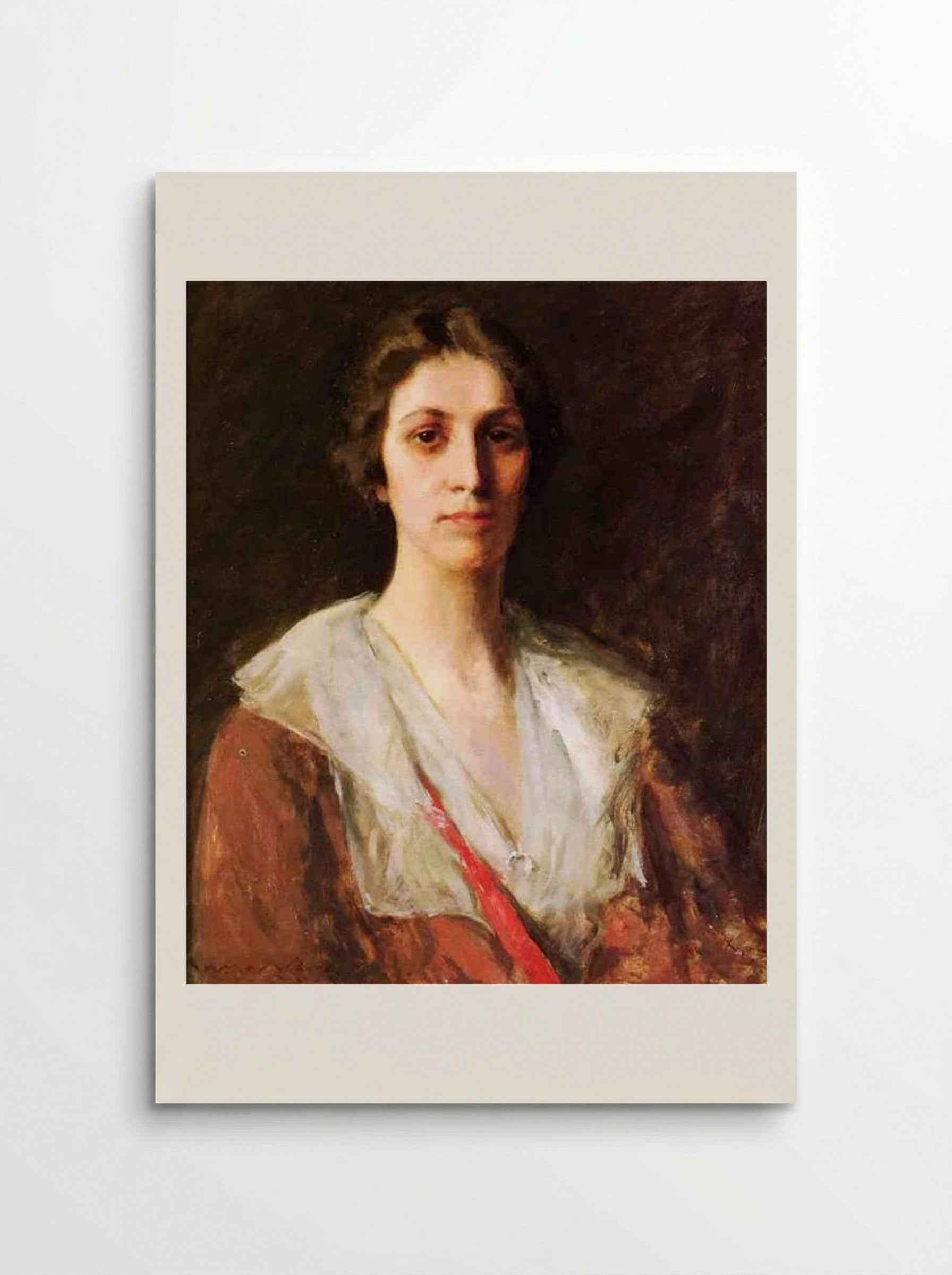Miss Mary Margaret Sweeny - William Merritt Chase - Poster