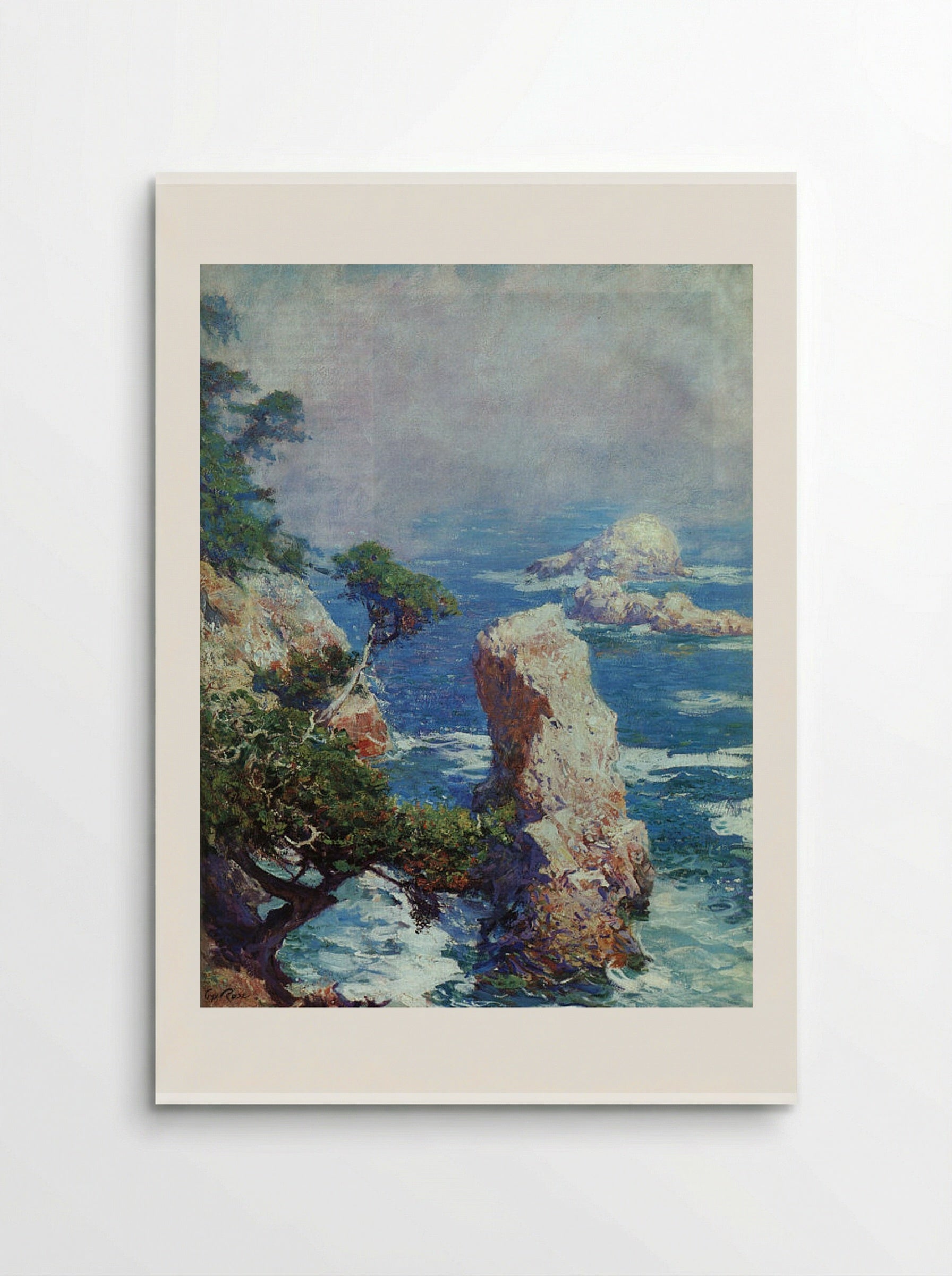Mist Over Point Lobos - Guy Rose - Poster