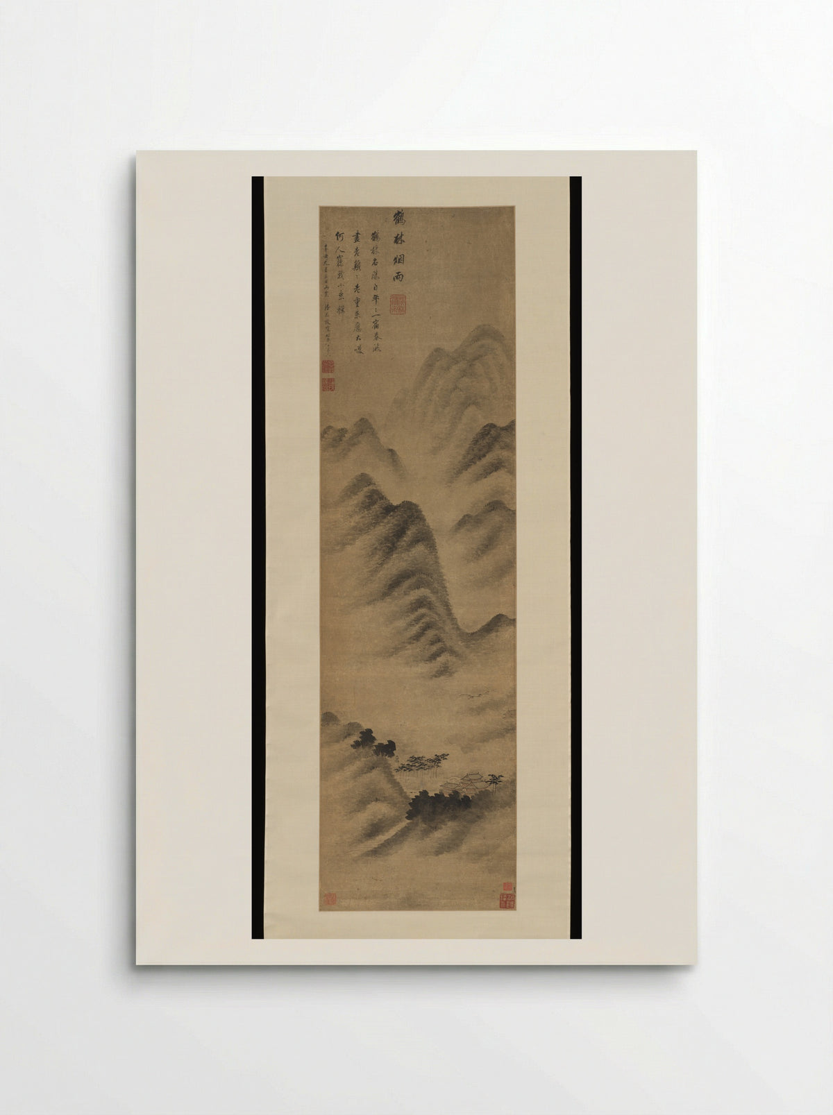 Mist and Rain in Helin - Pan Simu - Poster