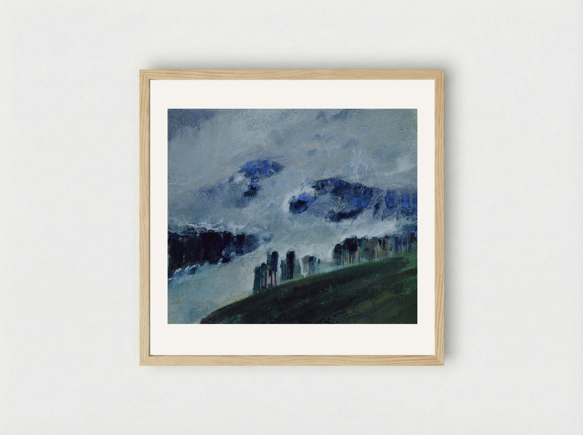 Mists - Mikalojus Konstantinas Čiurlionis - Framed Print Wood