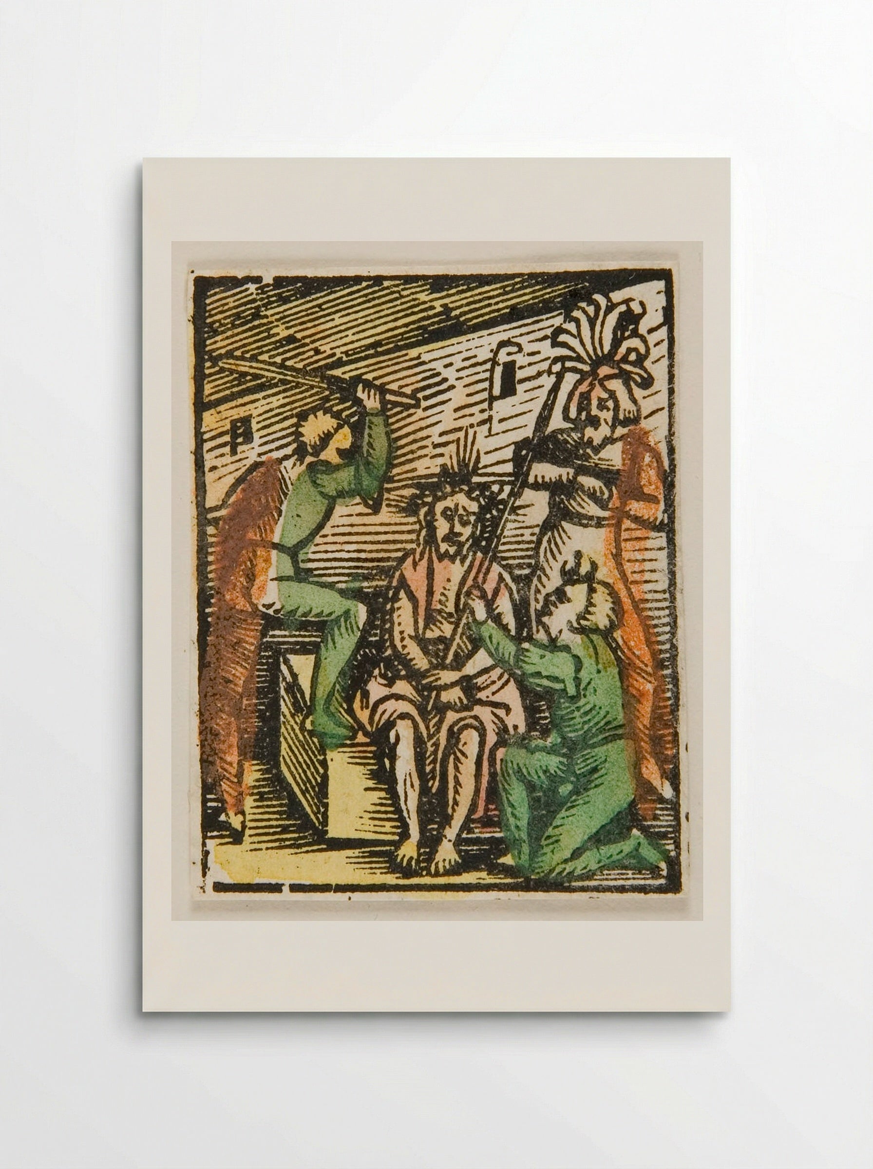 Mocking of Christ - Urs Graf - Poster