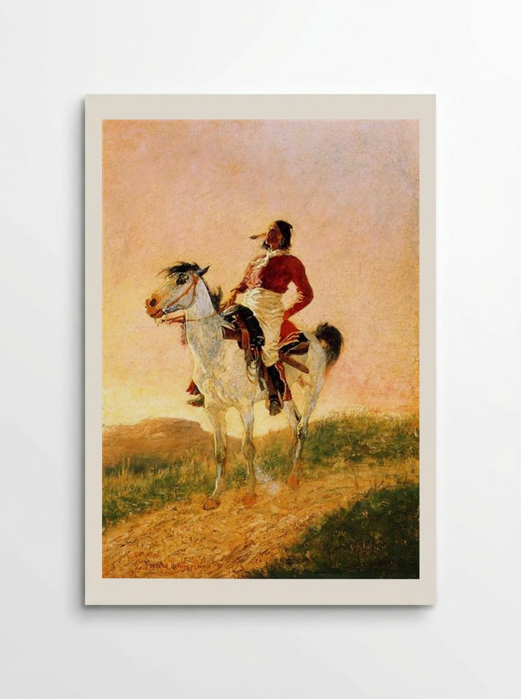 Modern Comanche - Frederic Remington - Poster