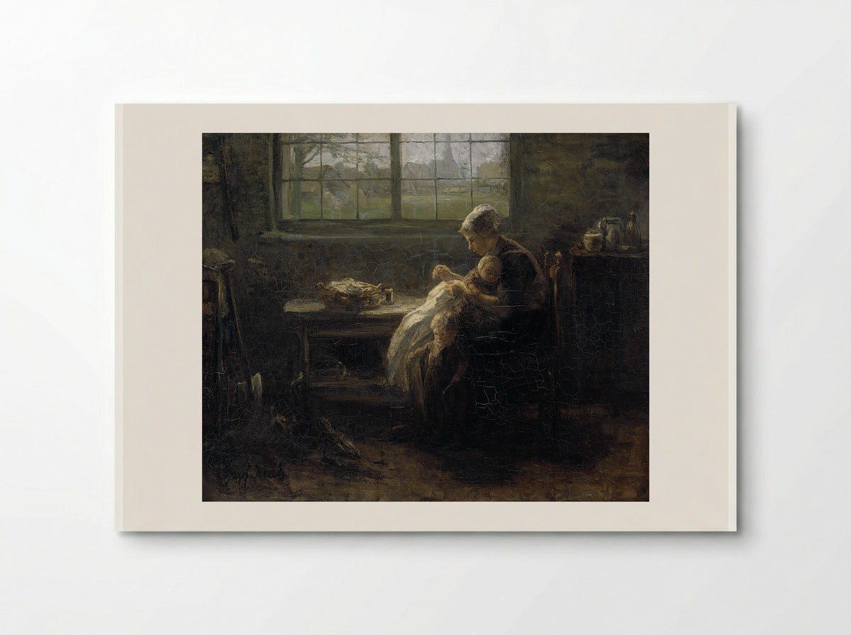 Moederweelde (Mother's Joy) - Jozef Israëls - Poster