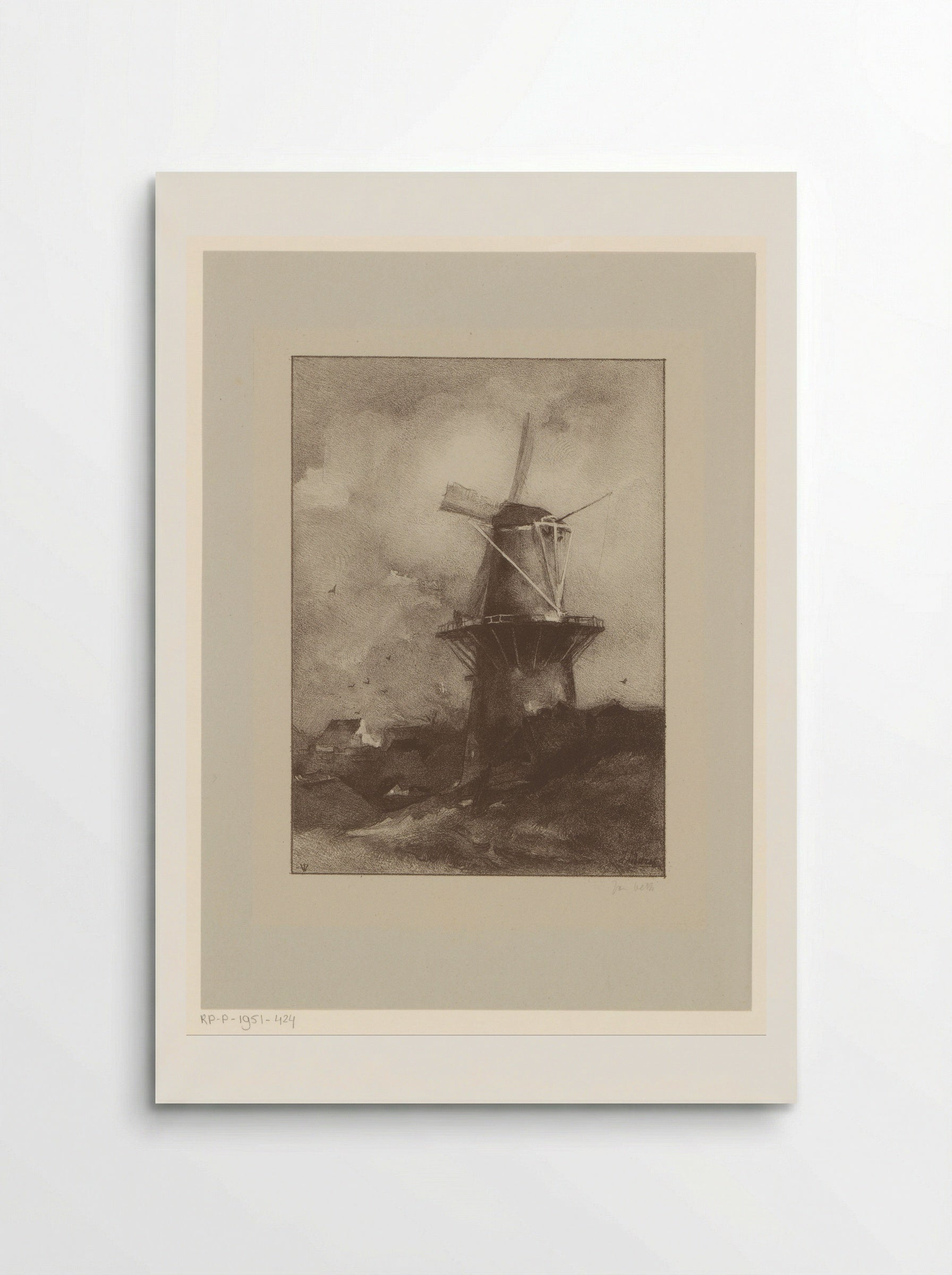 Molen (Windmill) - Jan Veth - Poster