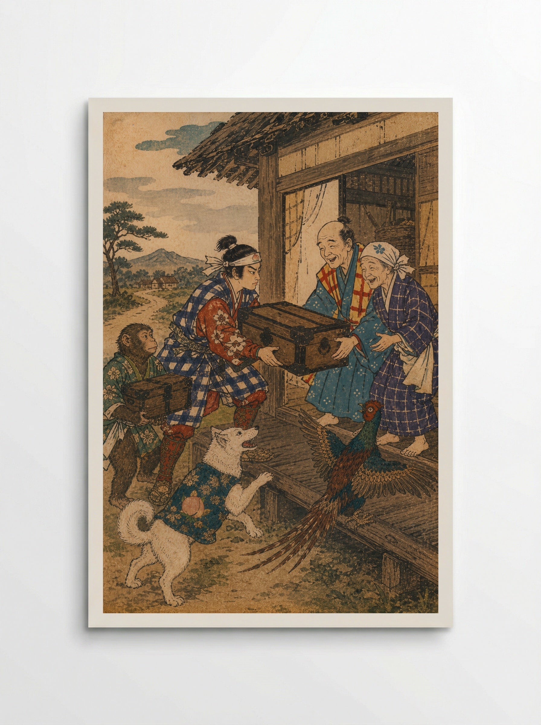 Momotaro and Oni Island: The Treasures Come Home - Poster