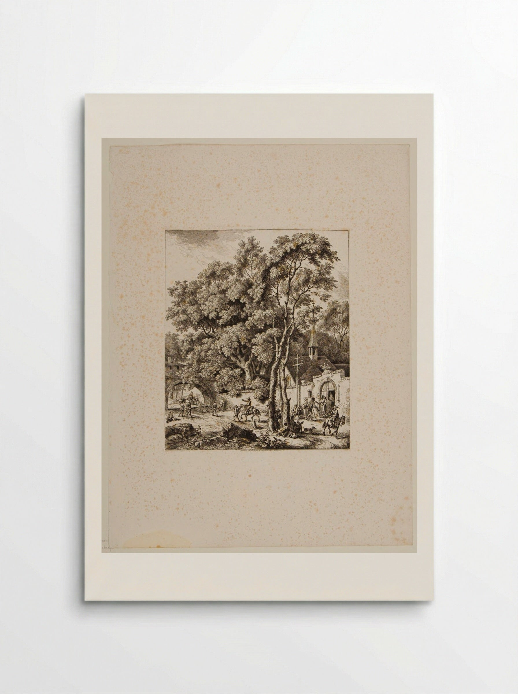 Monastery - Ferdinand Kobell - Poster