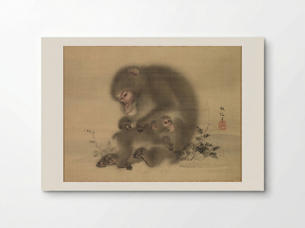 Monkeys - Mori Sosen - Poster