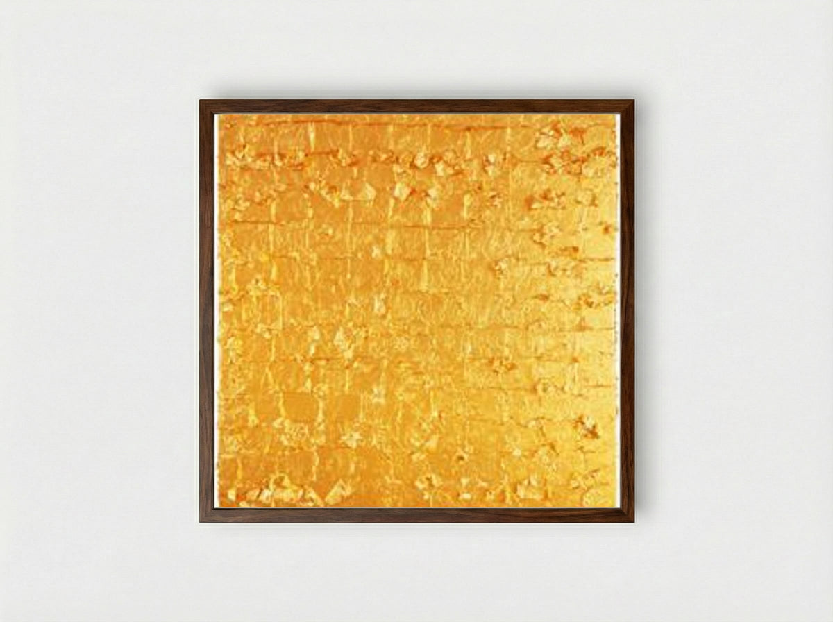 Monogold - Yves Klein - Framed Print Dark Wood