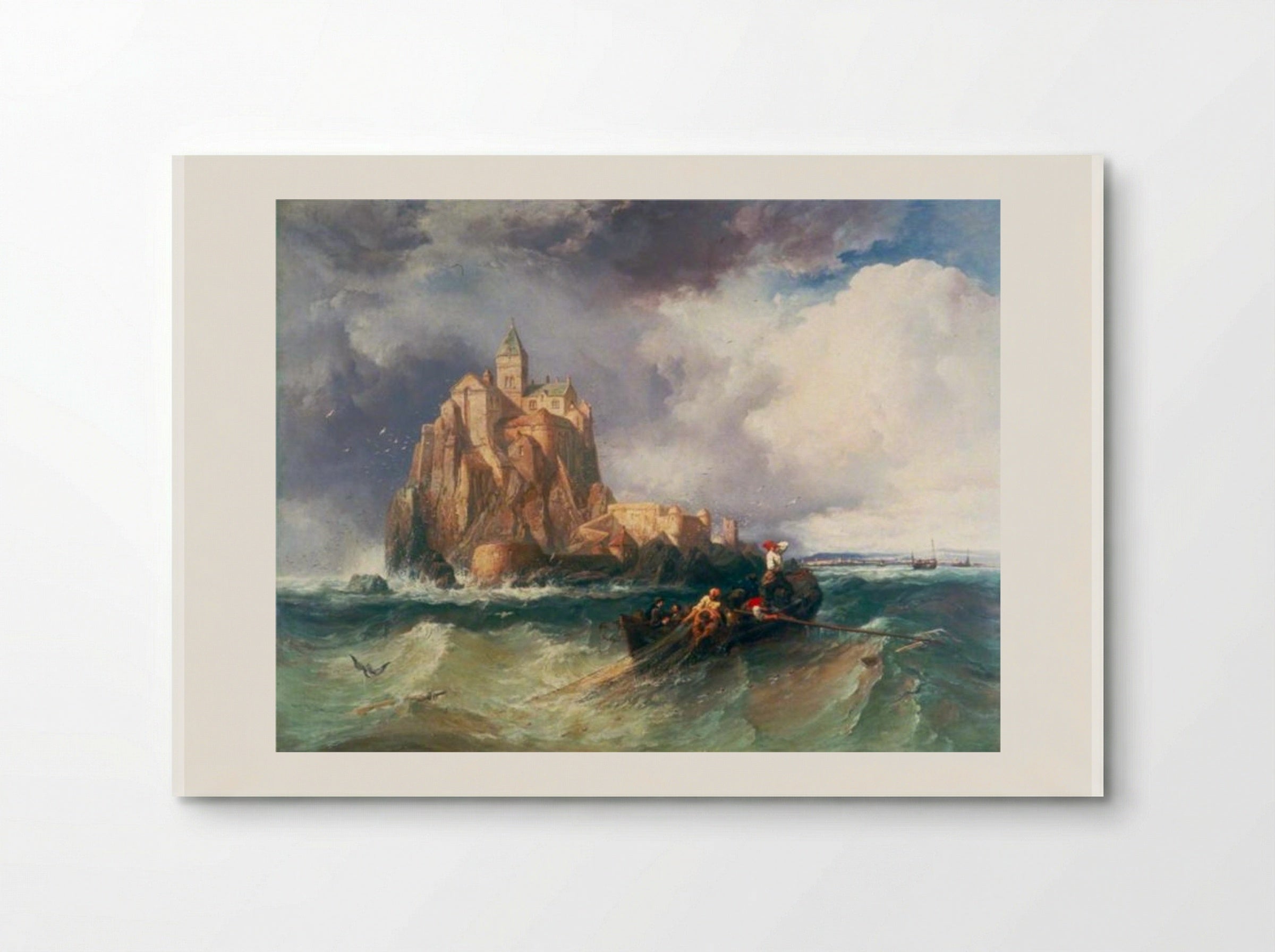 Mont St Michel, France - James Webb - Poster
