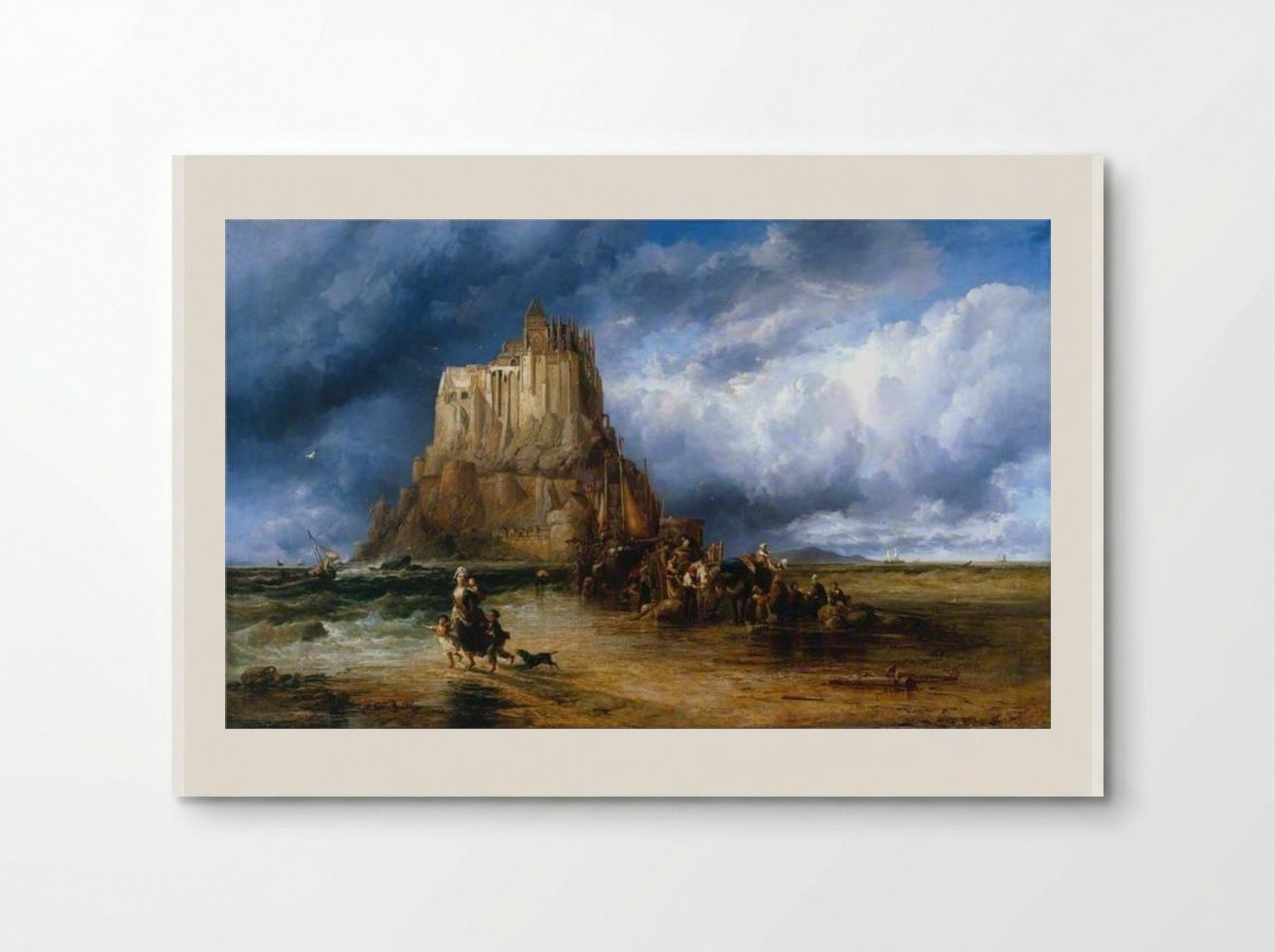 Mont St Michel, Normandy - James Webb - Poster