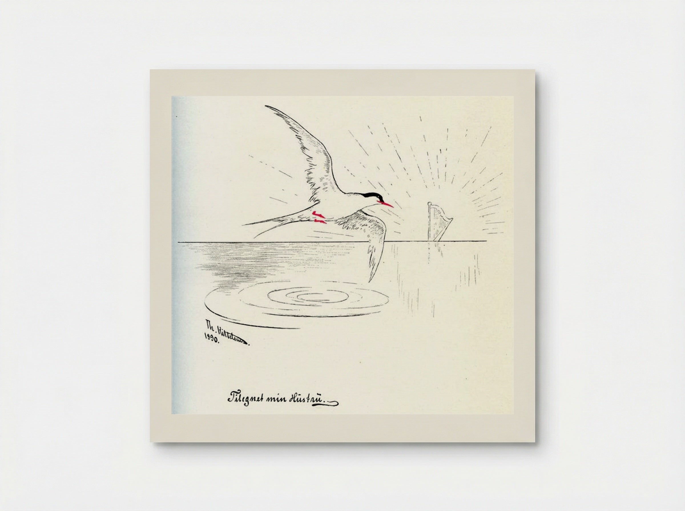 Months of the Year (Title Page Illustration) - Theodor Severin Kittelsen - Poster
