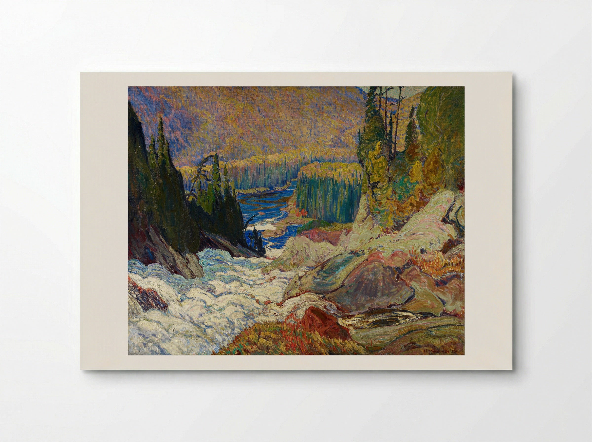 Montreal River - J. E. H. MacDonald - Poster