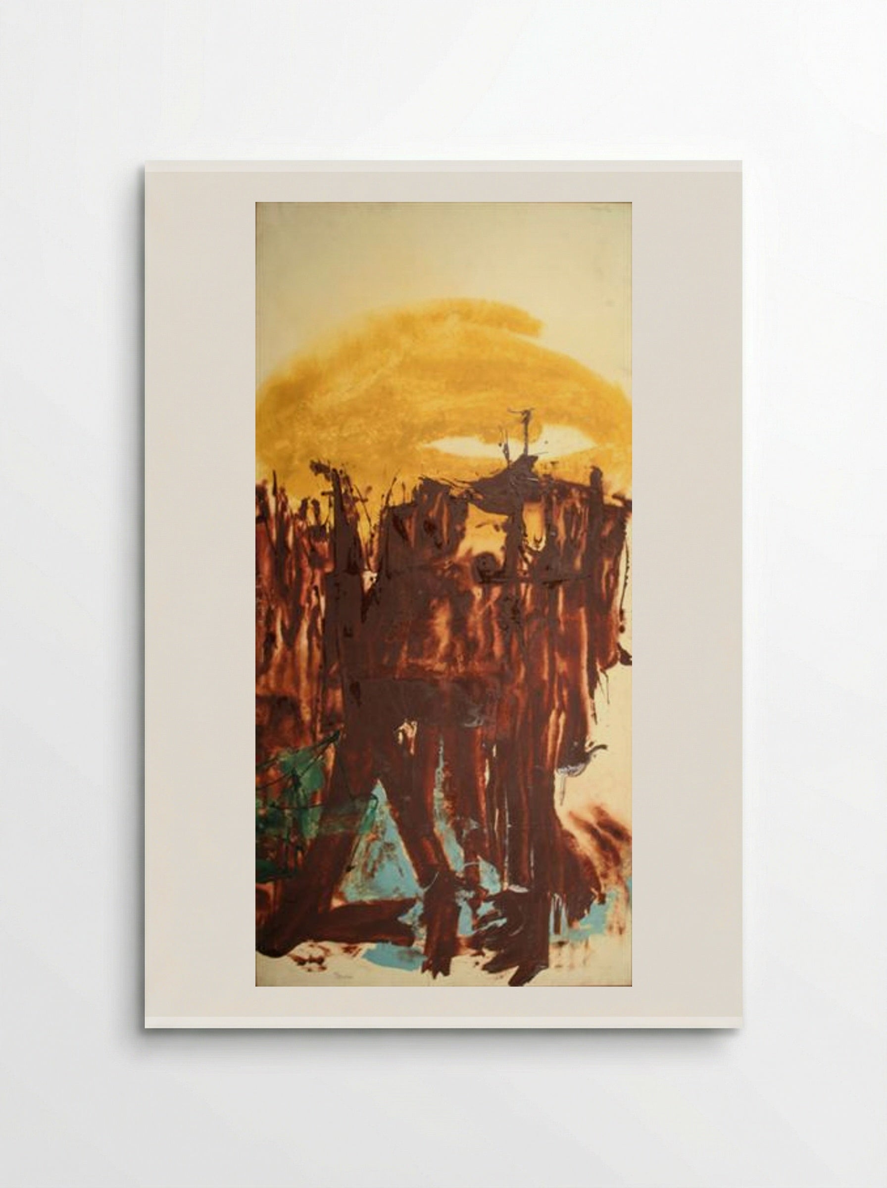 Moonhunt - Friedel Dzubas - Poster