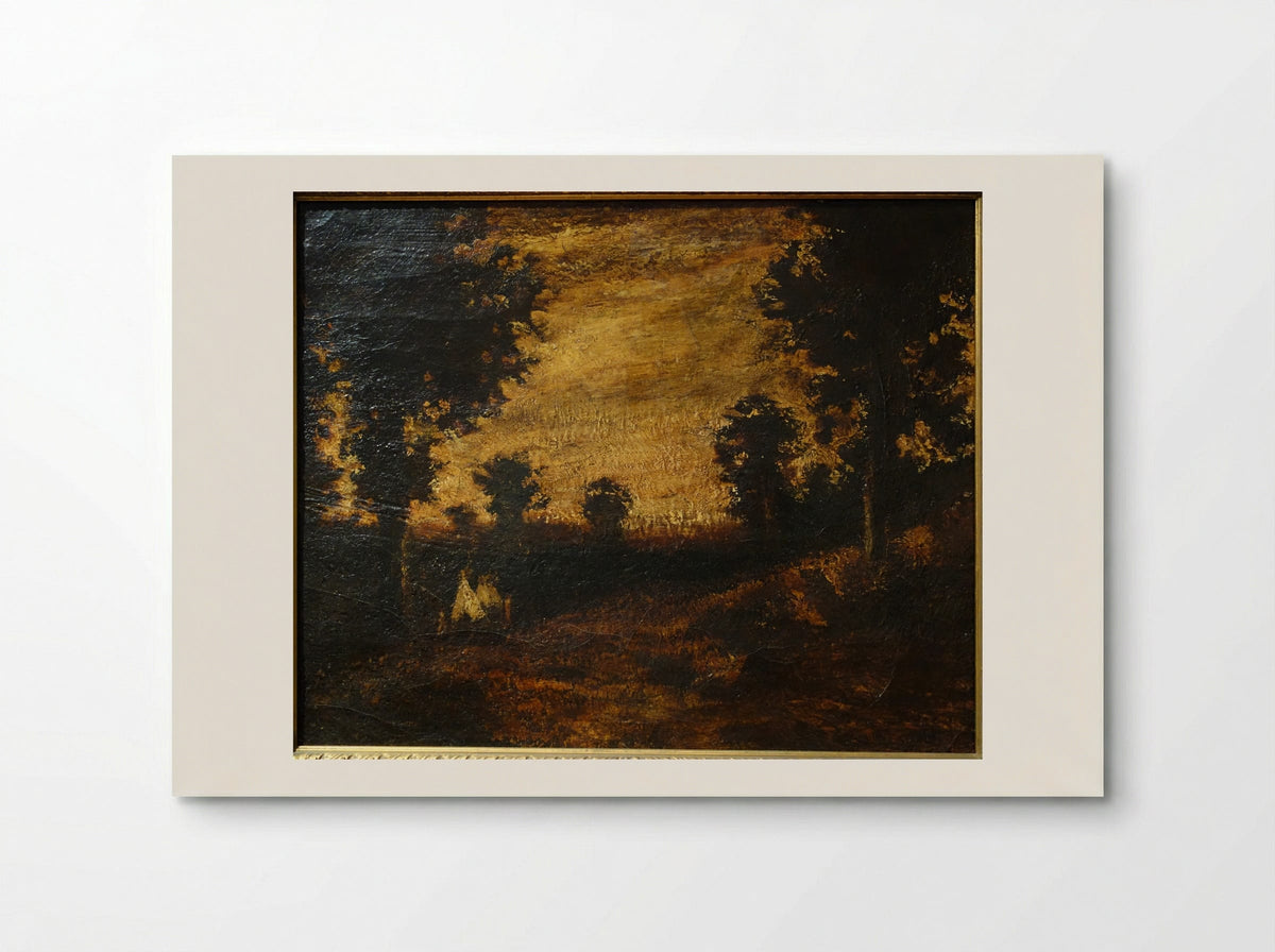 Moonlight Scene - Ralph Albert Blakelock - Poster