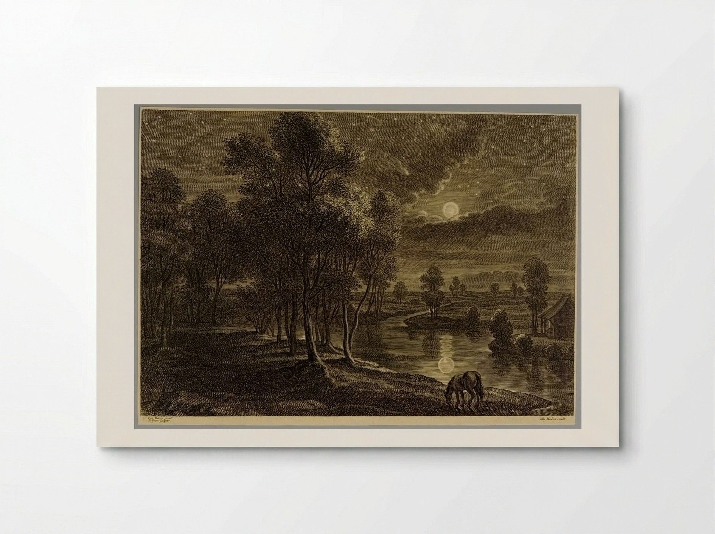 Moonlight - Schelte Adamsz. Bolswert - Poster