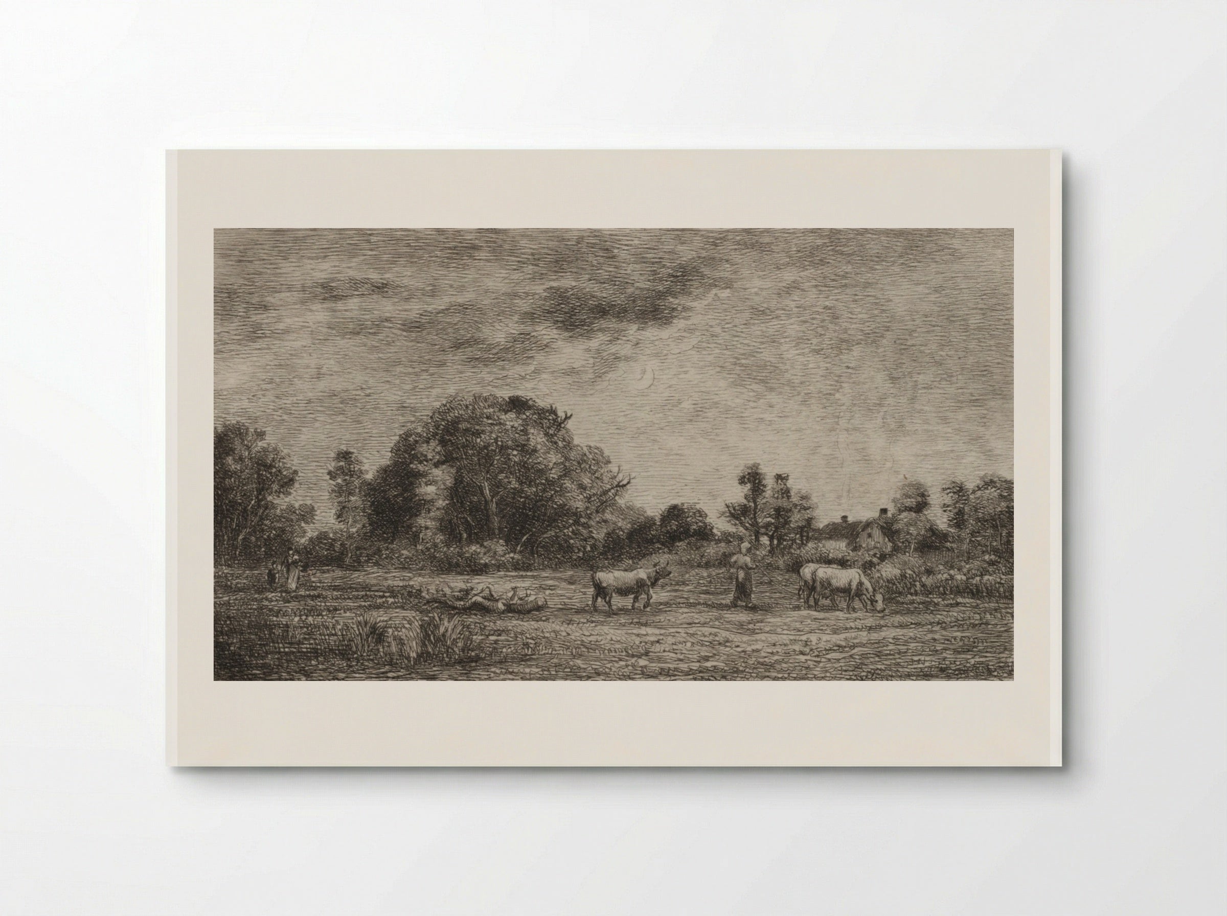 Moonrise - Charles François Daubigny - Poster