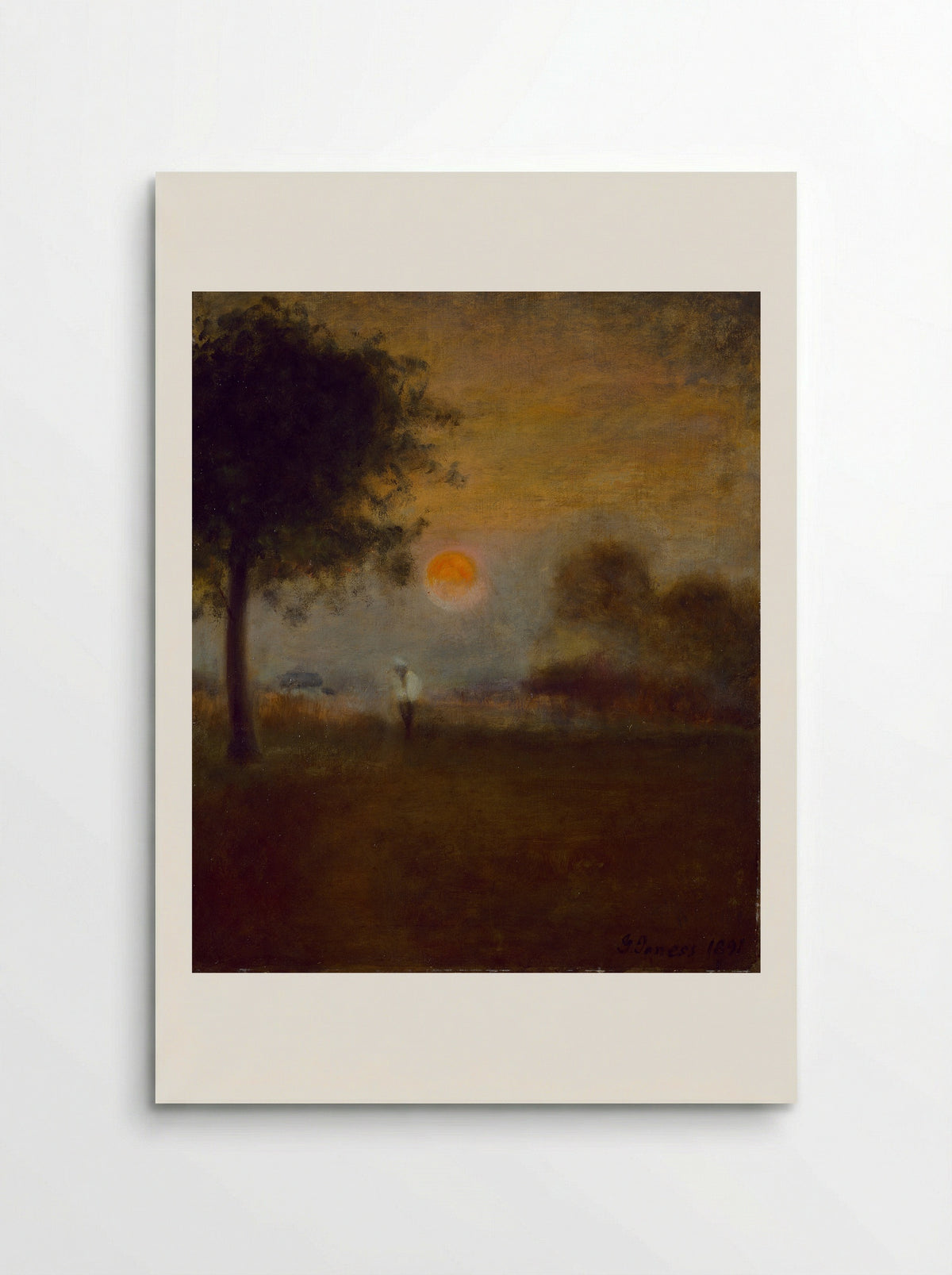 Moonrise - George Inness - Poster