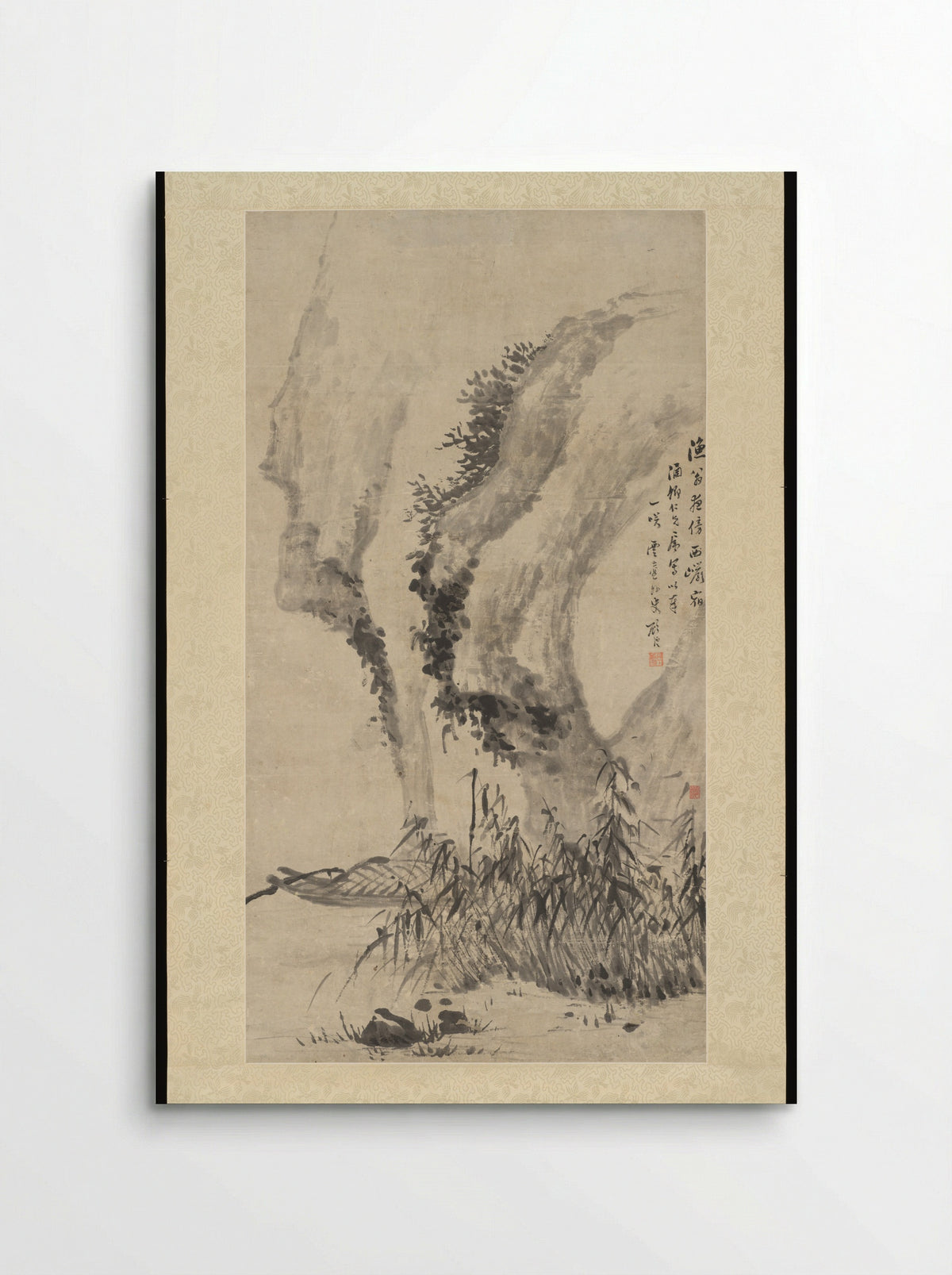 Moored at the West Cliff - Gu Yun - Poster