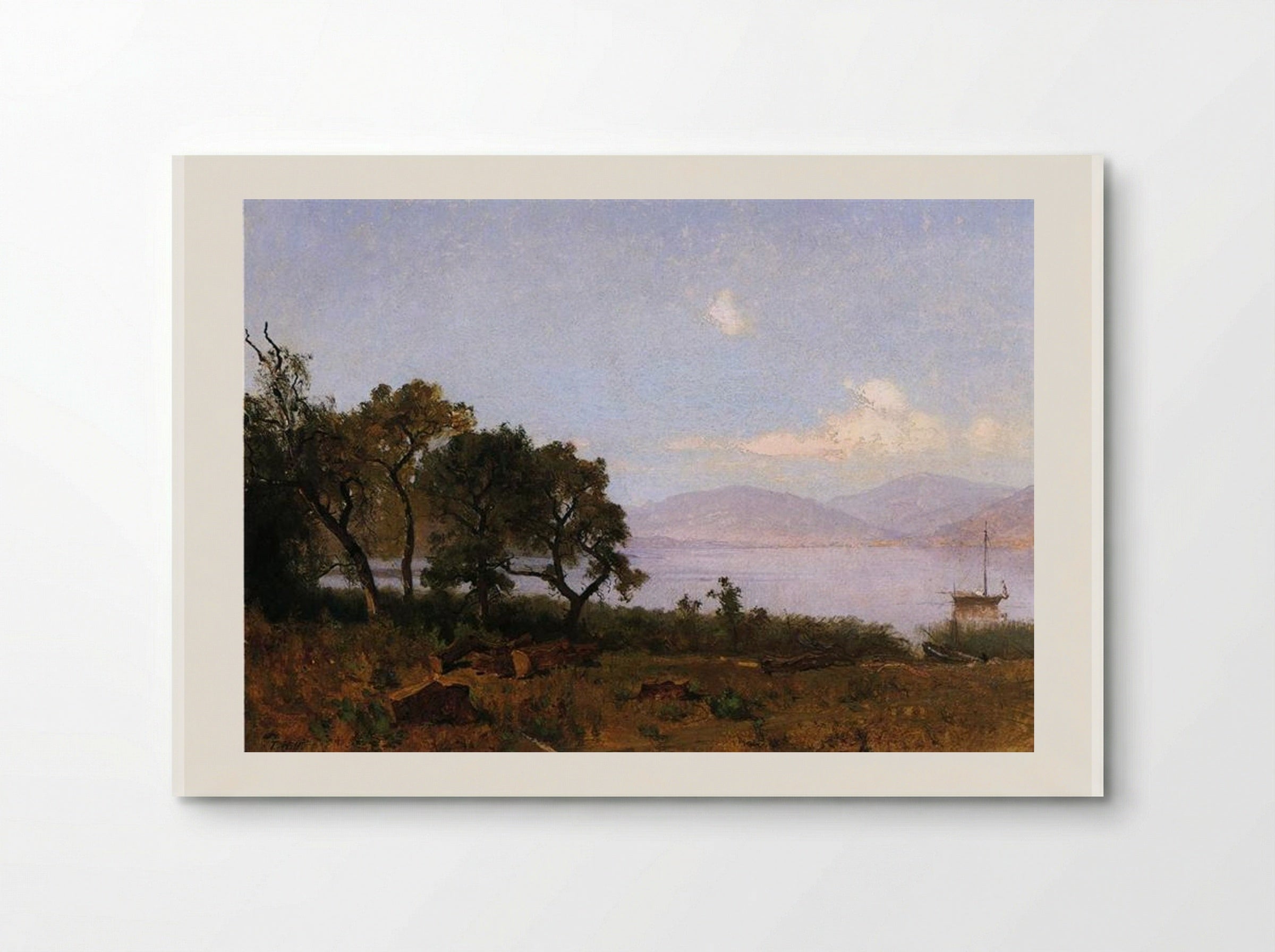 Morning, Clear Lake - Thomas Hill - Poster