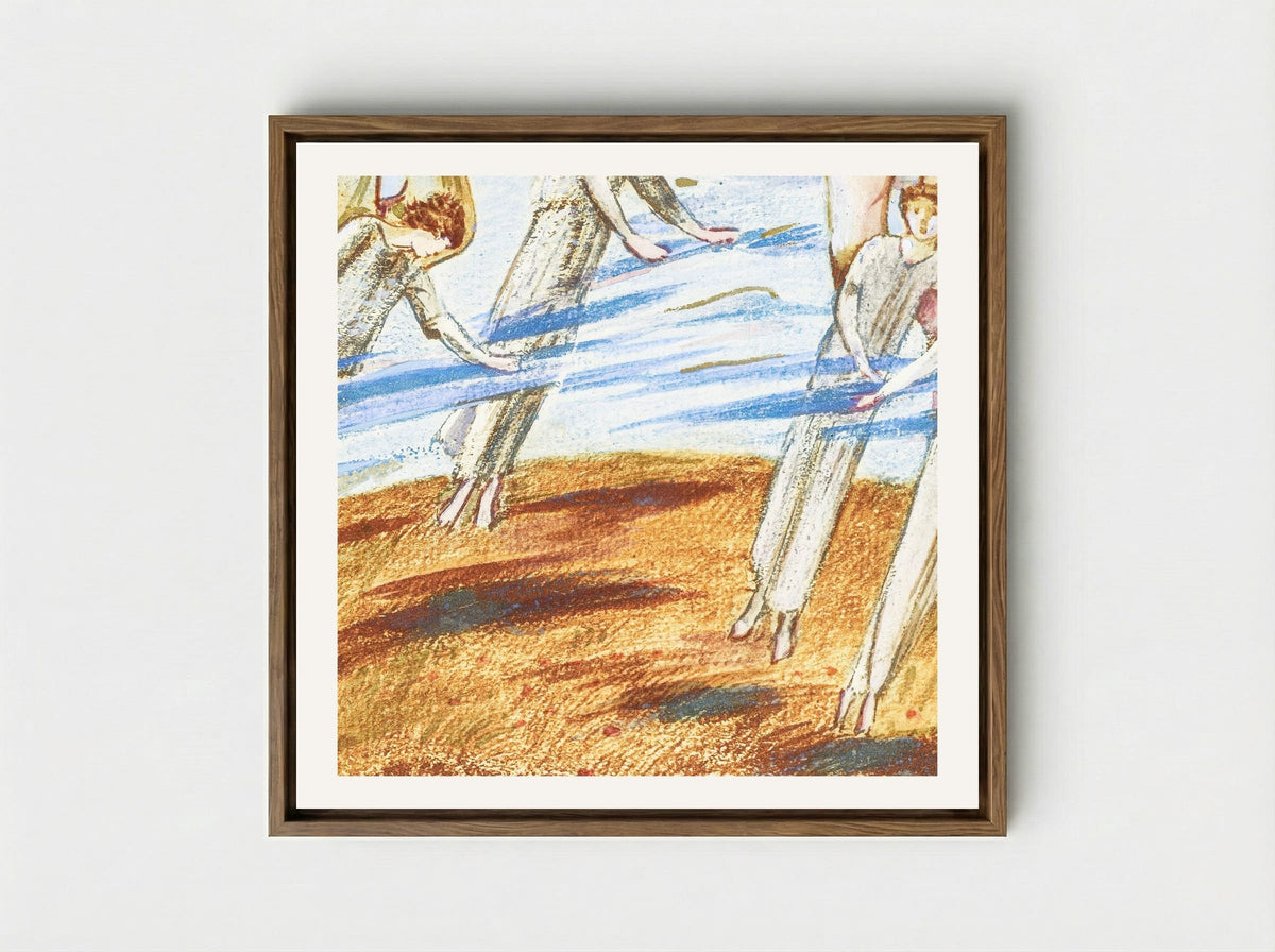 Morning Glories, from The Flower Book - Edward Burne-Jones - Framed Canvas Wood