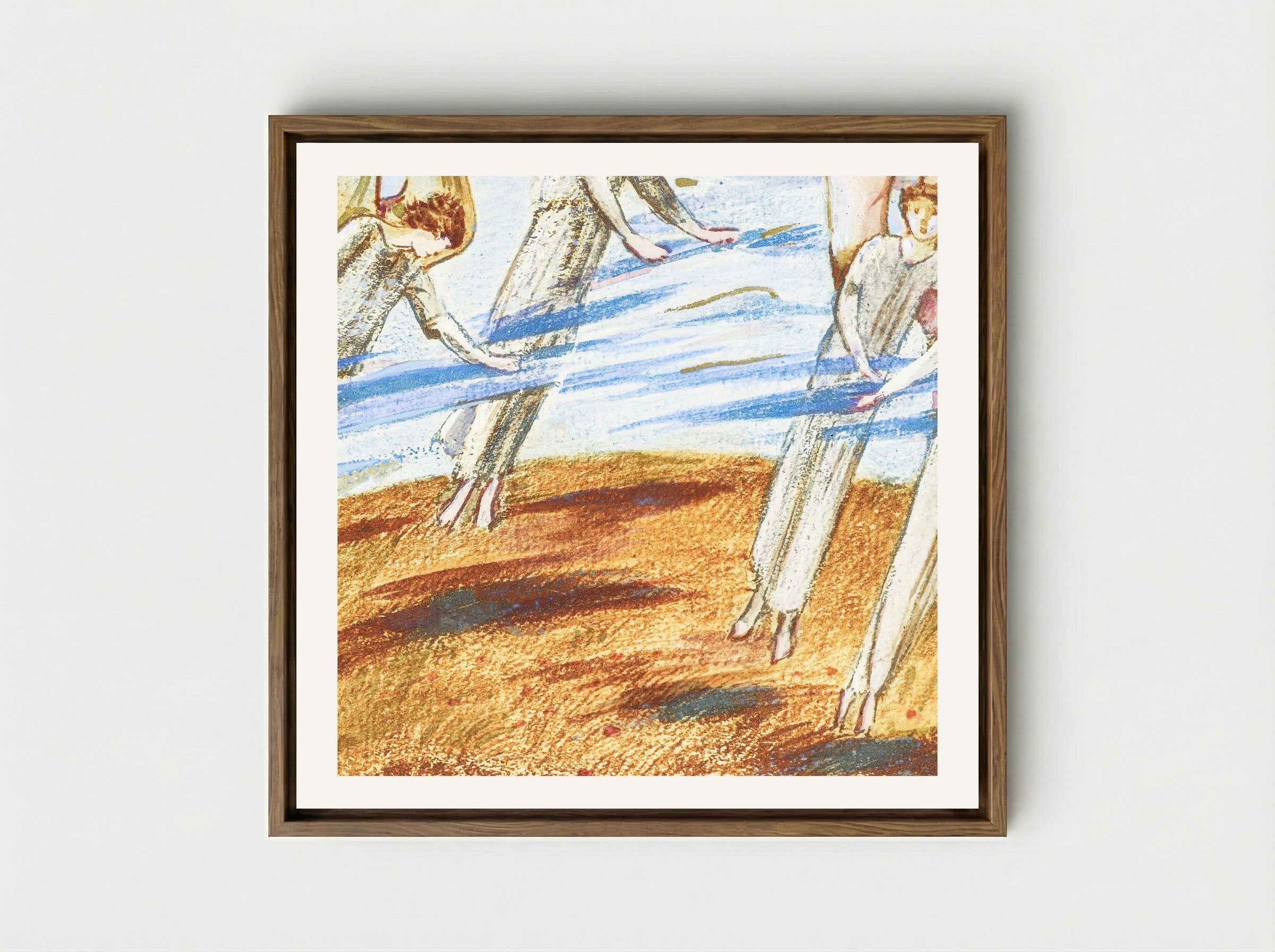 Morning Glories, from The Flower Book - Edward Burne-Jones - Framed Canvas Wood