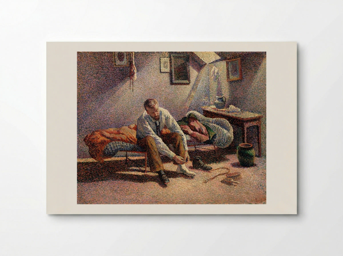 Morning, Interior - Maximilien Luce - Poster