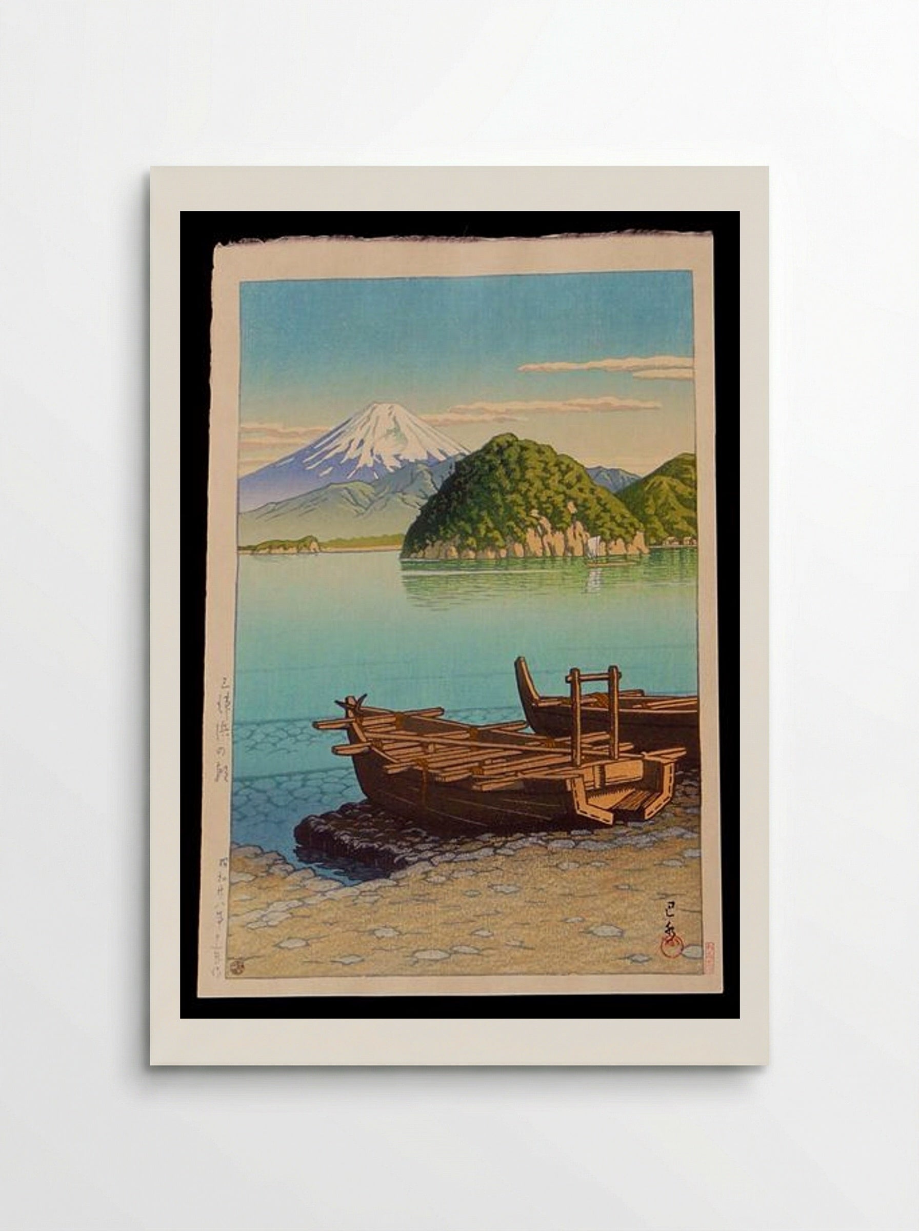 Morning at Mito Beach - Hasui Kawase - Poster