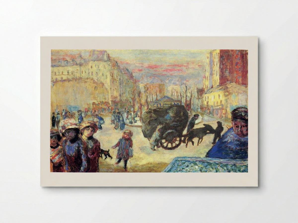 Morning in Paris - Pierre Bonnard - Poster