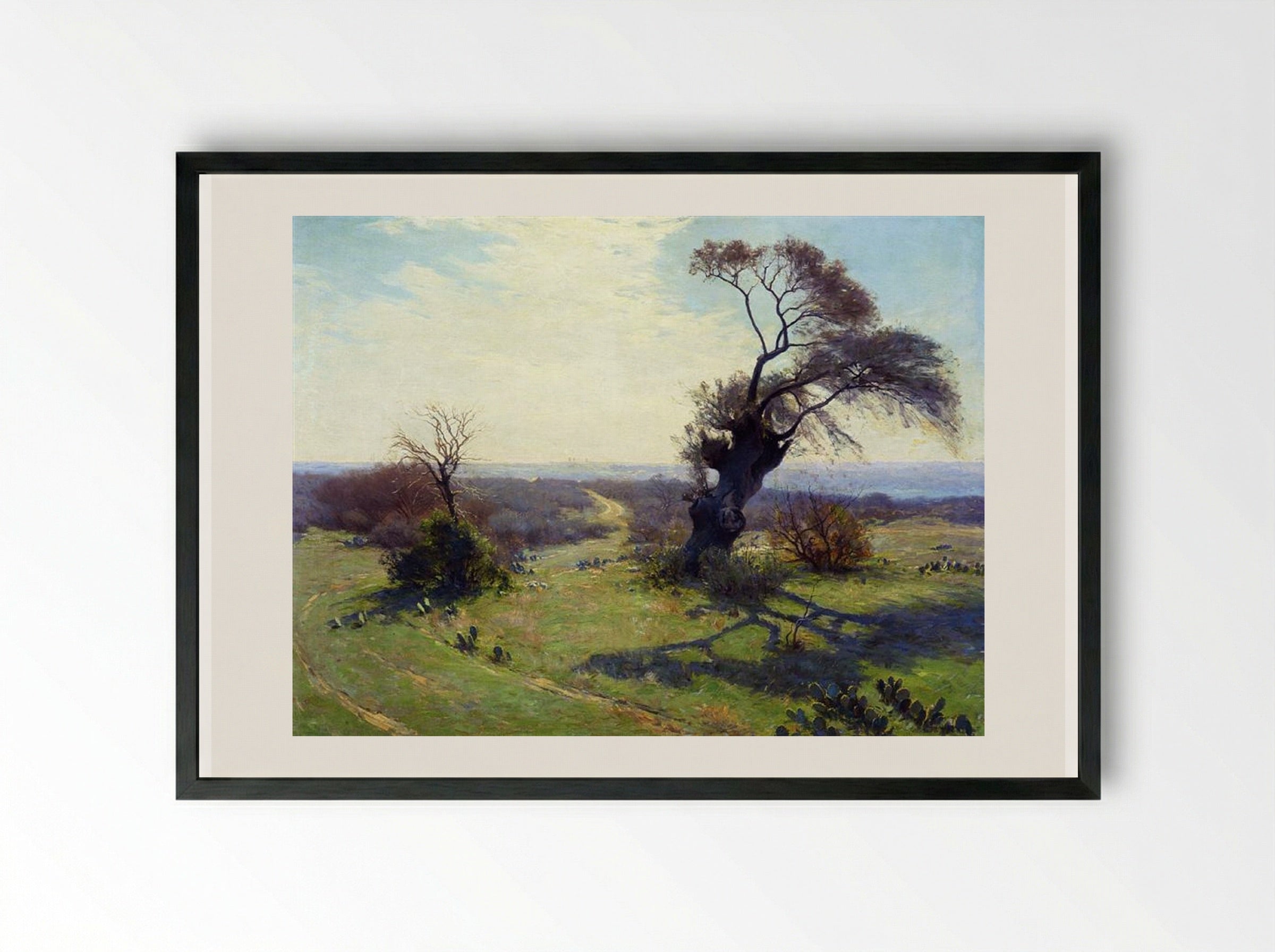 Morning in Spring - Robert Julian Onderdonk - Framed Print Black