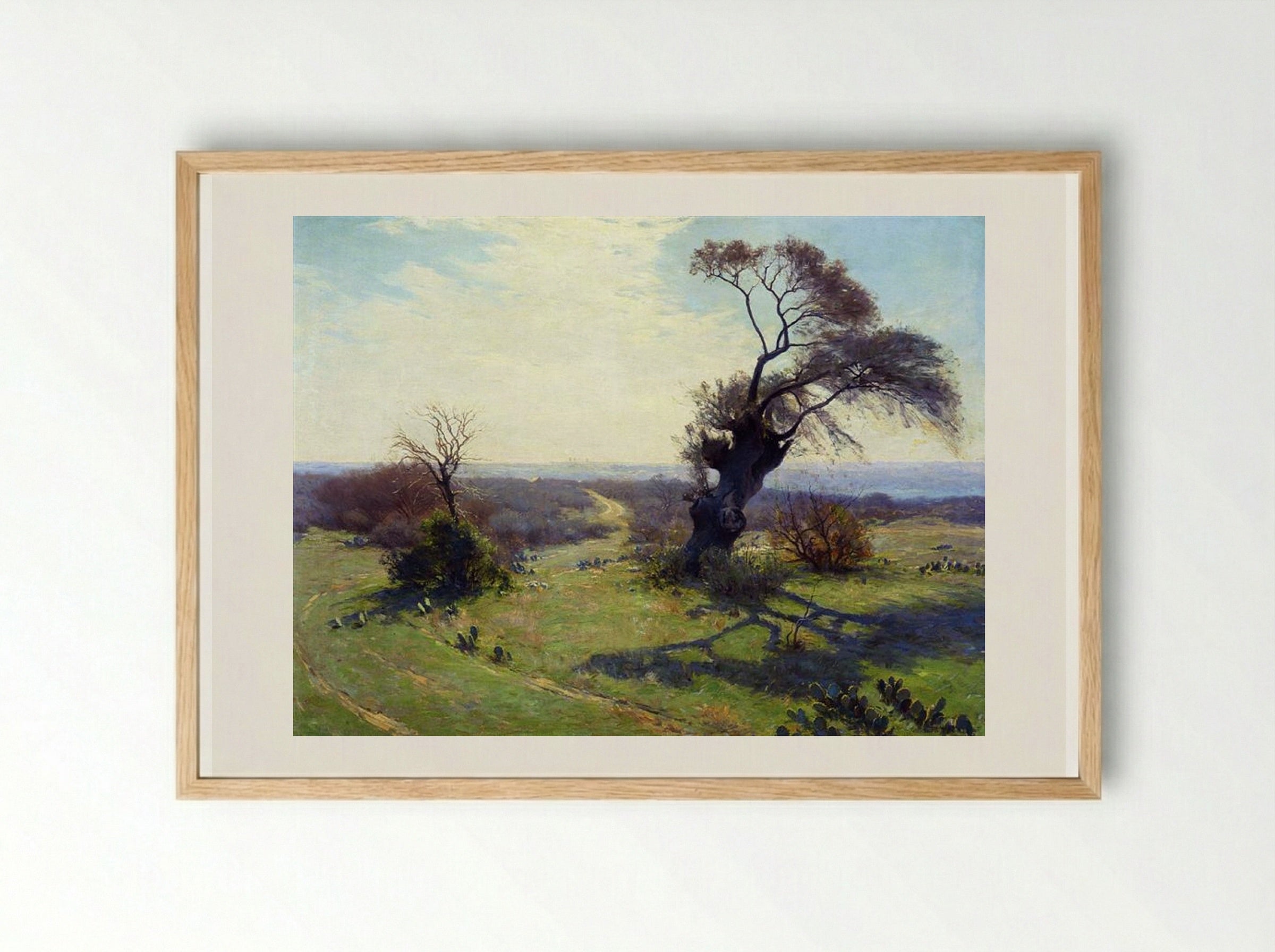 Morning in Spring - Robert Julian Onderdonk - Framed Print Wood