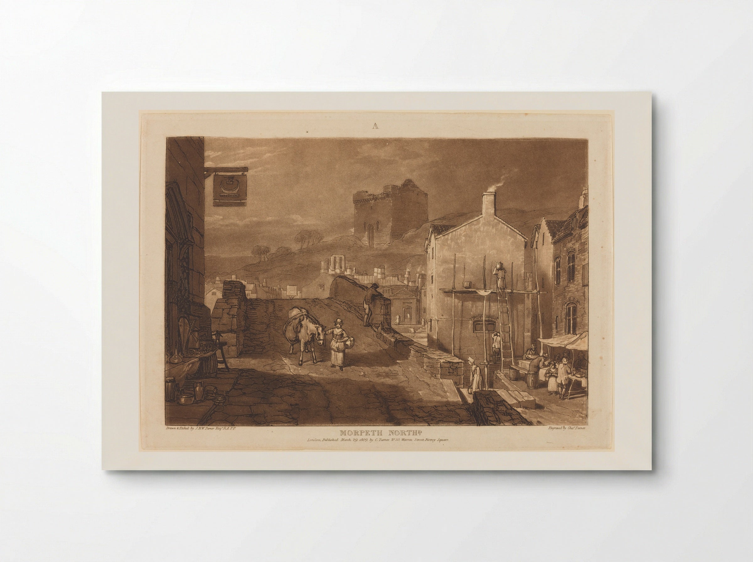 Morpeth, Northumberland - Charles Turner - Poster