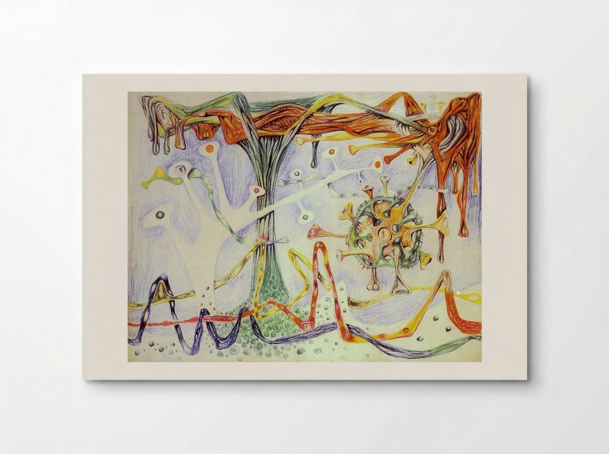 Morphology - Roberto Matta - Poster