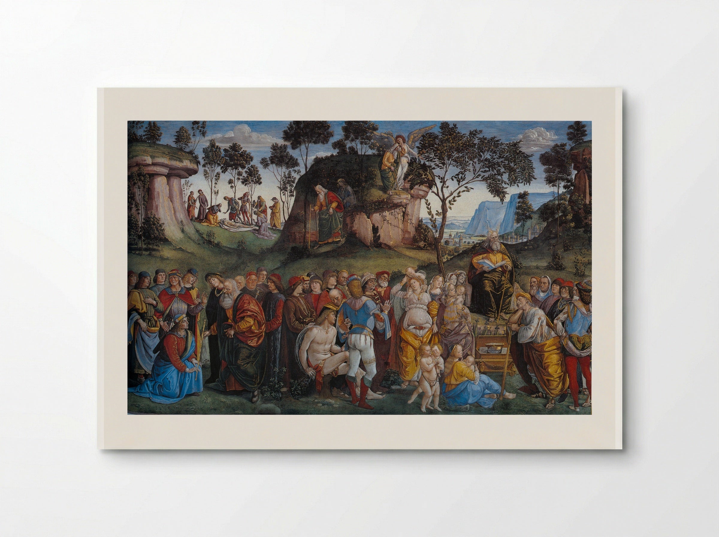 Moses's Testament and Death - Luca Signorelli - Poster