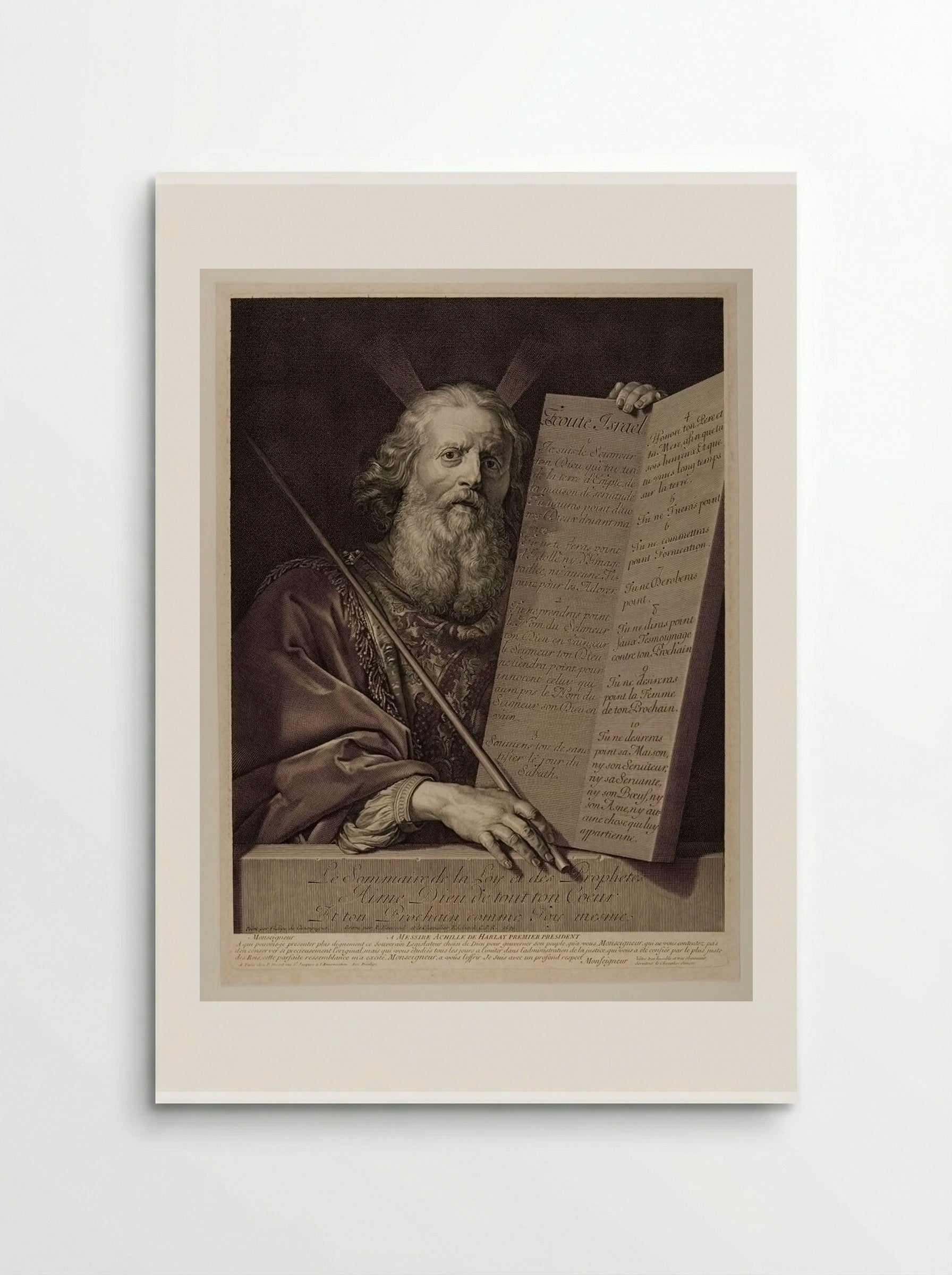 Moses - Gérard Edelinck - Poster