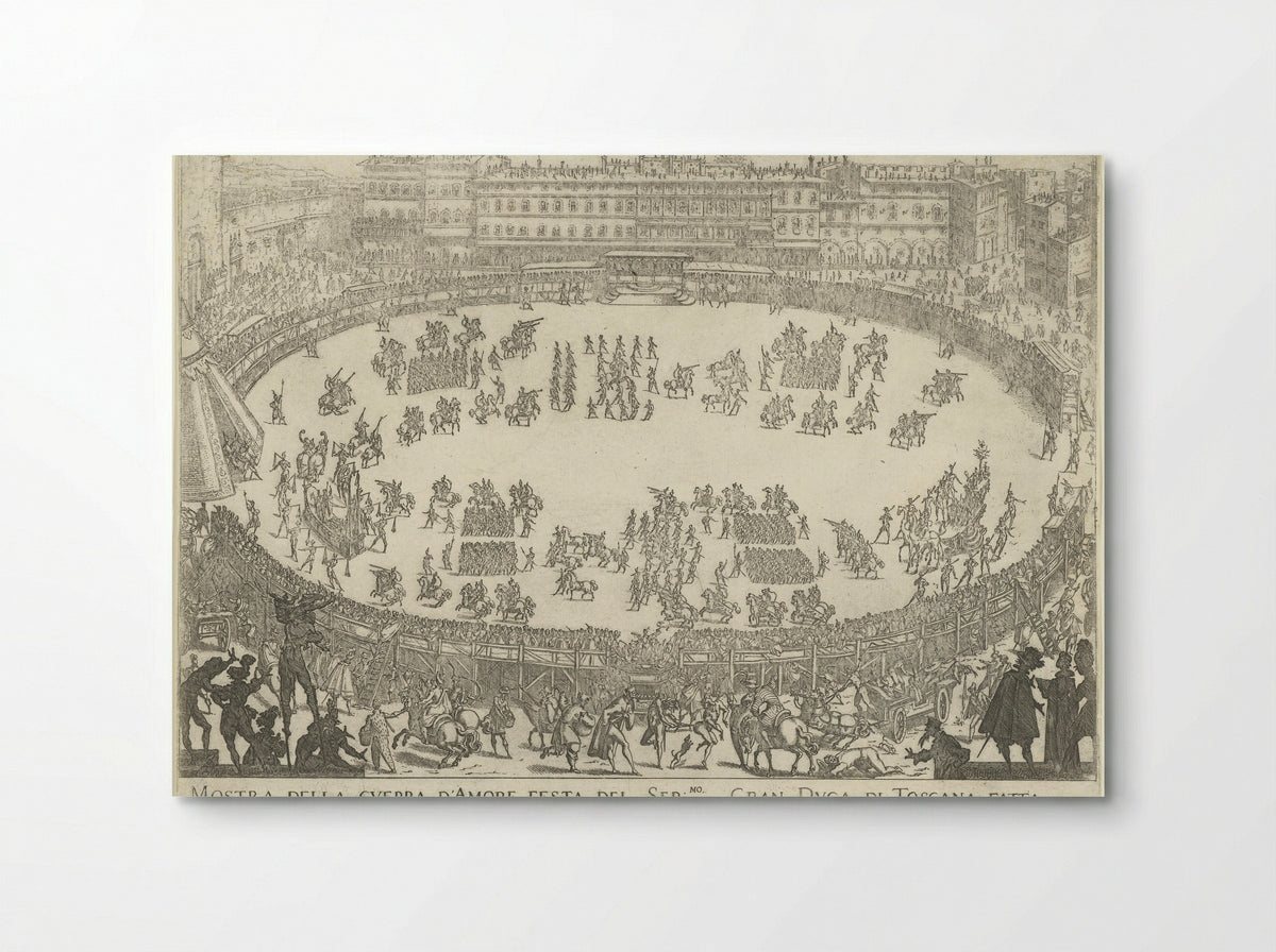 Mostra della Guerra d'Amore - Jacques Callot - Poster
