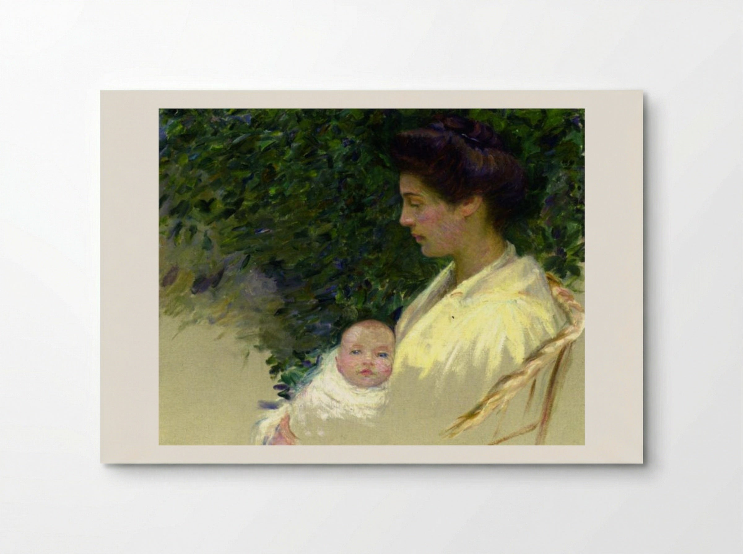 Mother and Baby (Alice Grew and Anita) - Lilla Cabot Perry - Poster