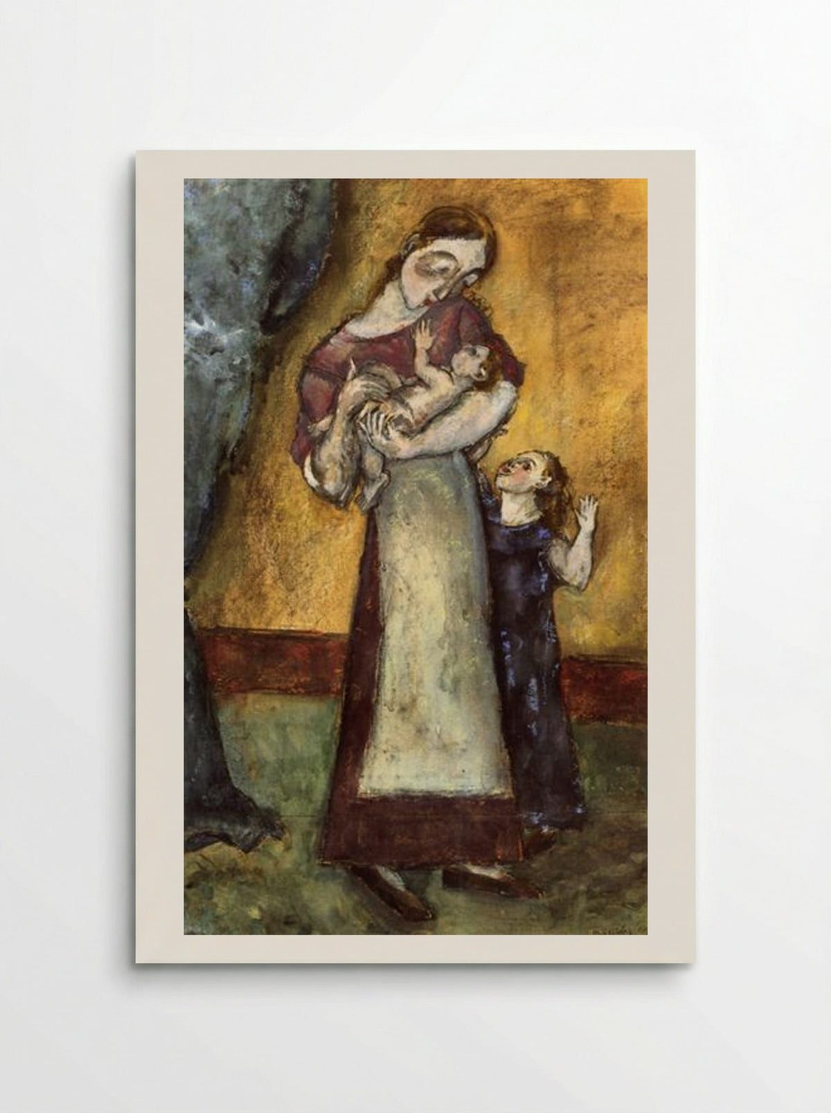 Mother and Children - Max Weber - Poster