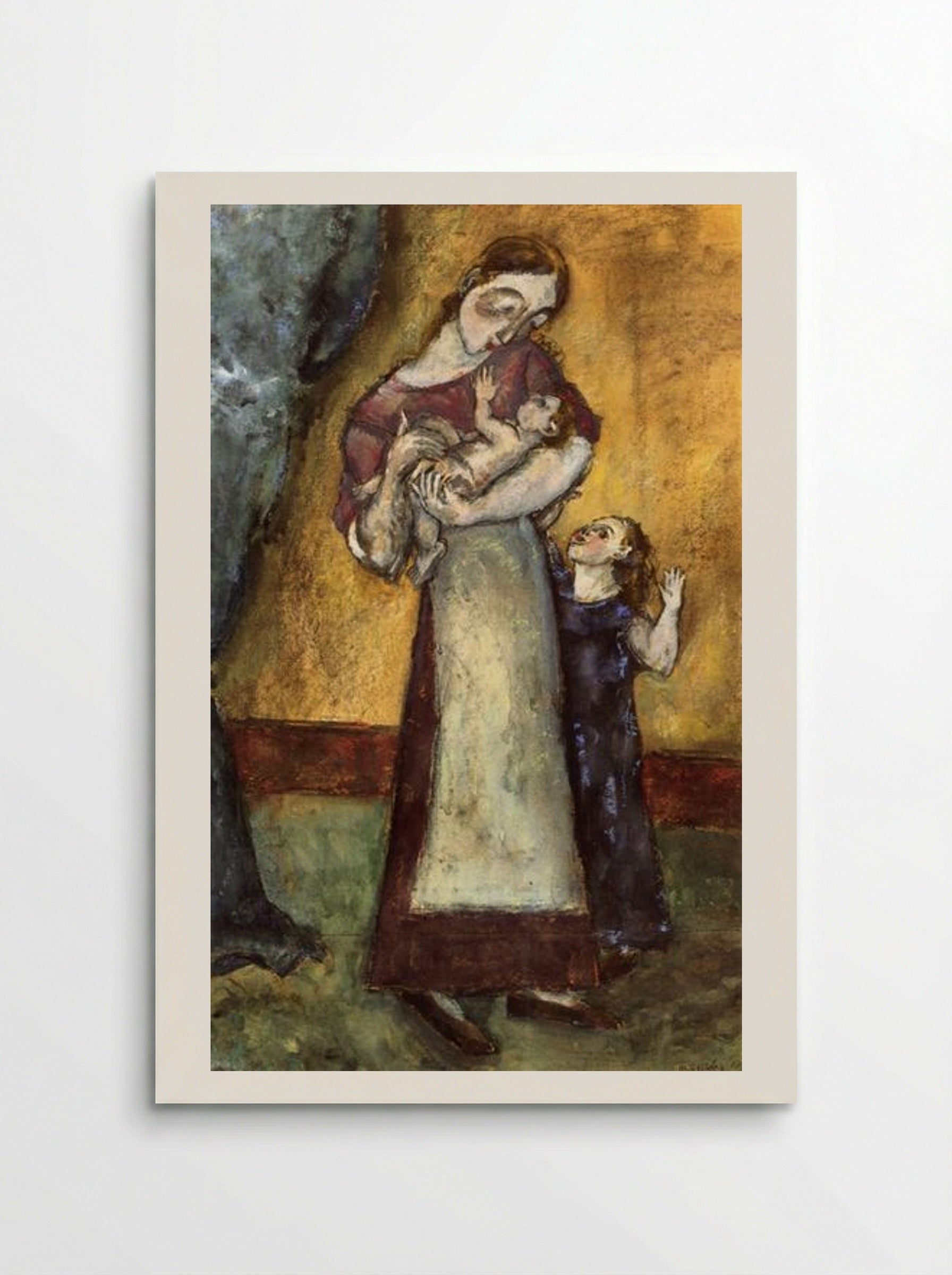 Mother and Children - Max Weber - Poster