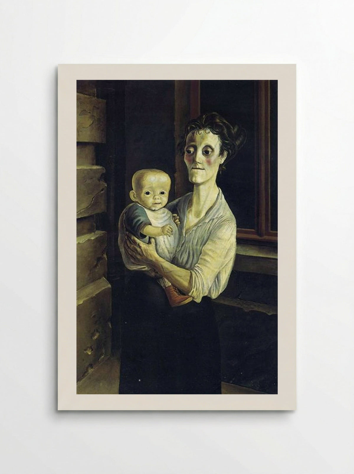 Mother with Child - Otto Dix - Poster