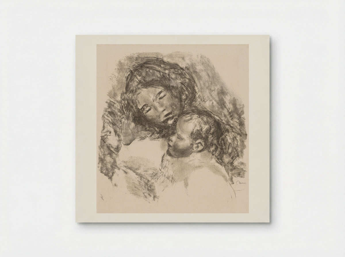 Motherhood - Pierre-Auguste Renoir - Poster