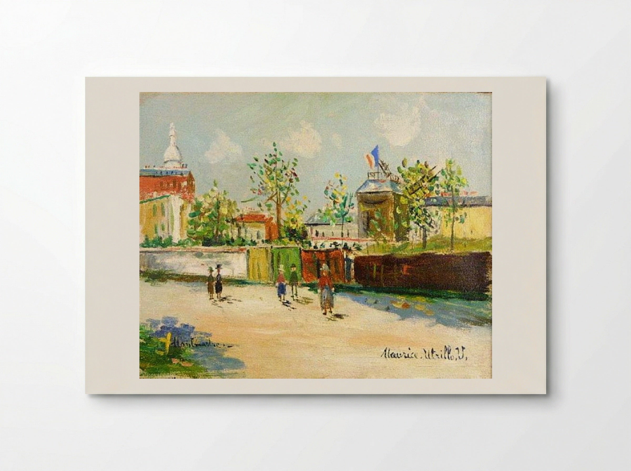 Moulin de la Galette on Montmartre - Maurice Utrillo - Poster