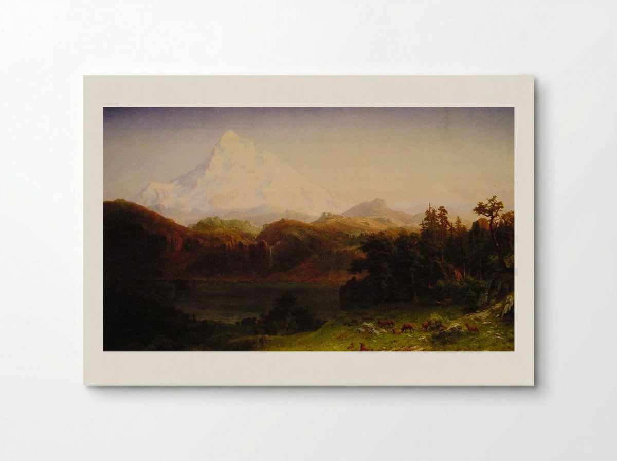 Mount Hood, Oregon - Albert Bierstadt - Poster